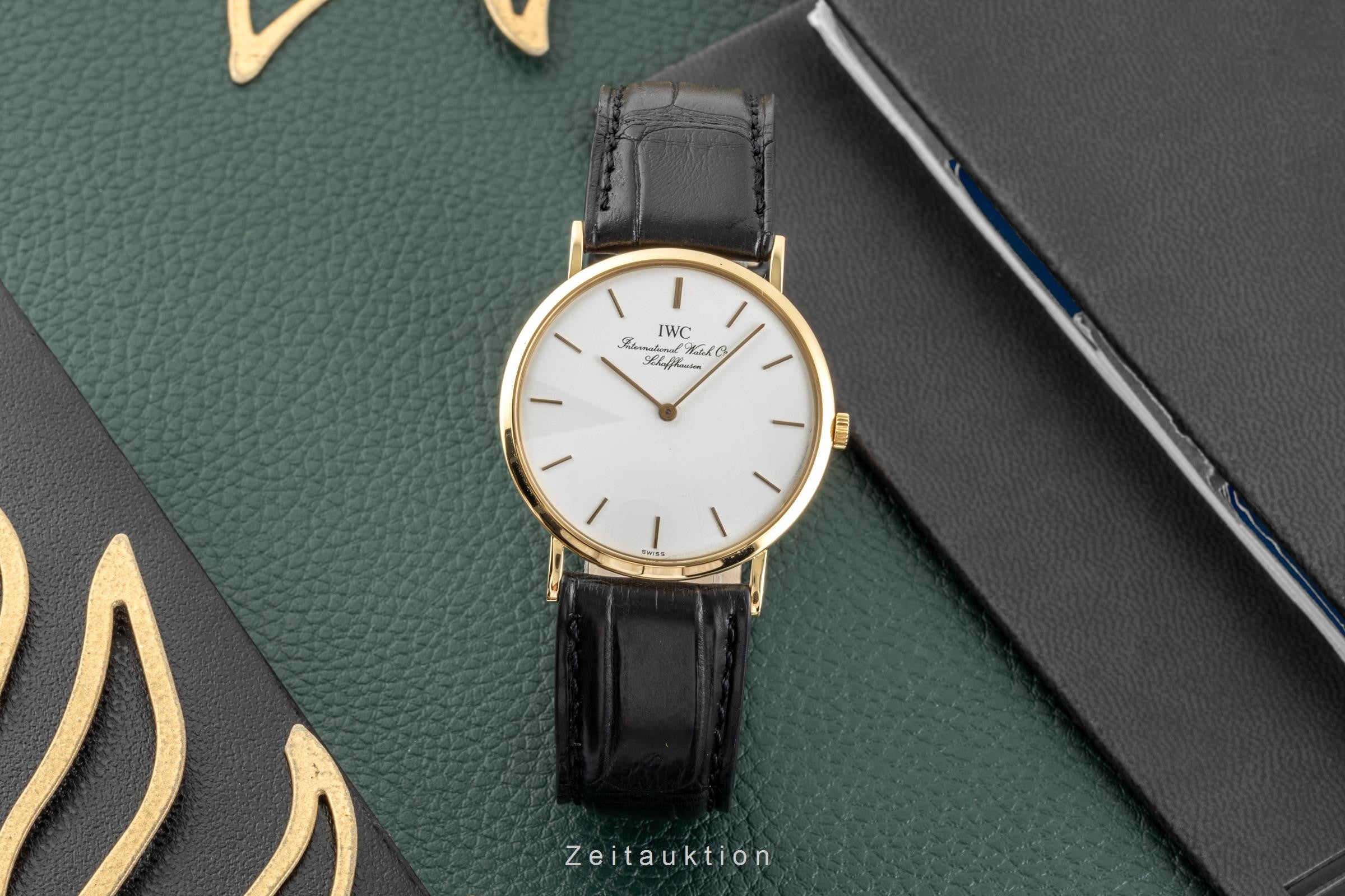 IWC Portofino oro 18 ct carica manuale orologio da uomo IW2008  [2302237]