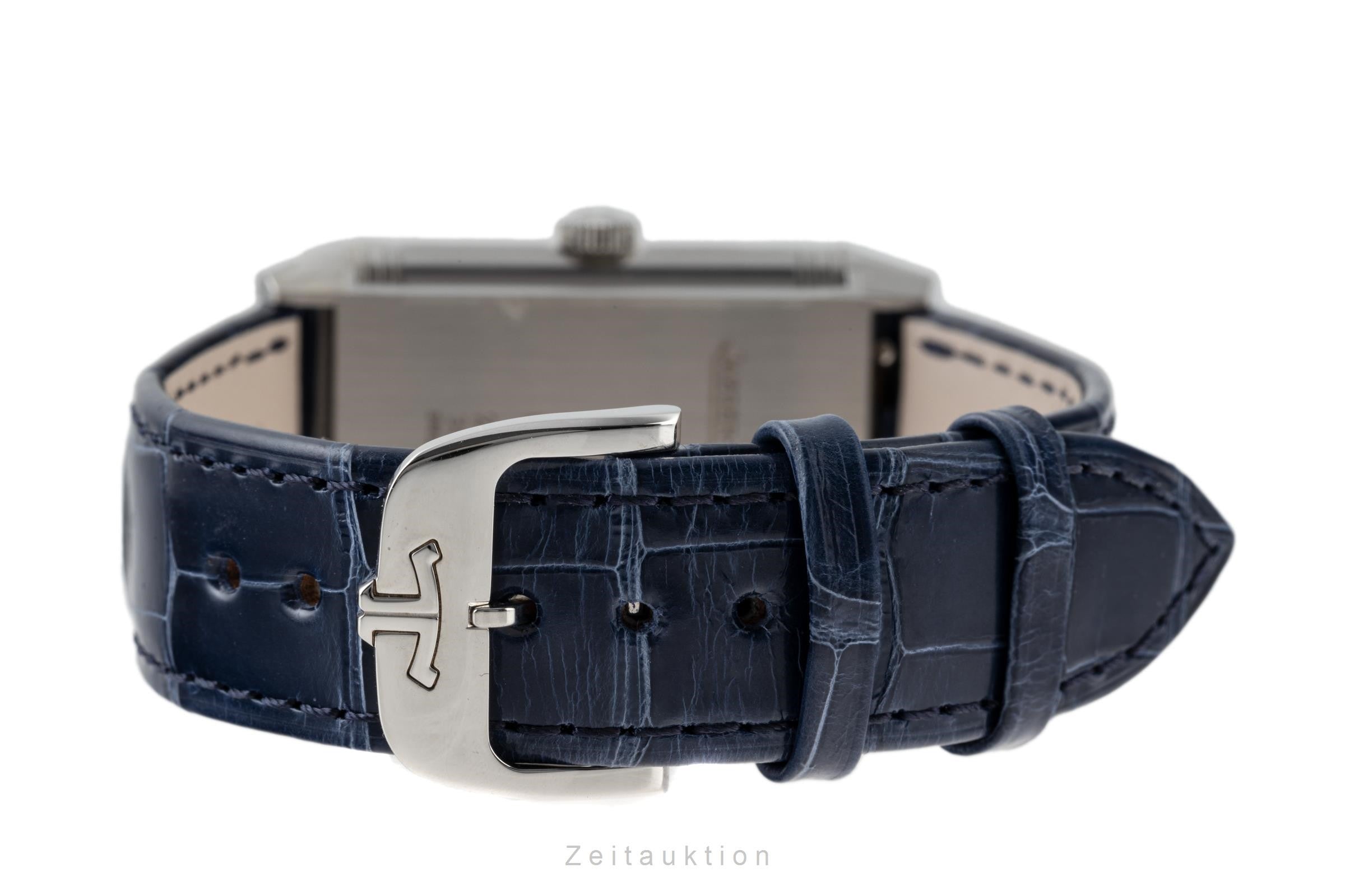 Jaeger LeCoultre Reverso acier quartz montre pour hommes Q2518540, 222.8.47 LP: 7750EUR  [2302241]