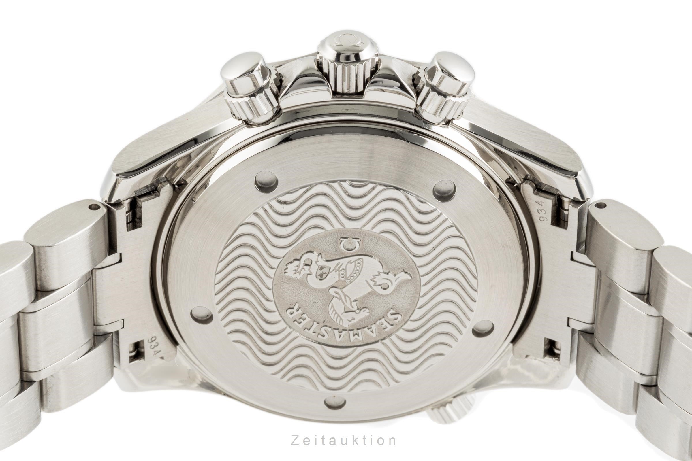 Omega Seamaster chronographe acier automatique montre pour hommes 2594.52.00 LP: 5000EUR  [2302263]