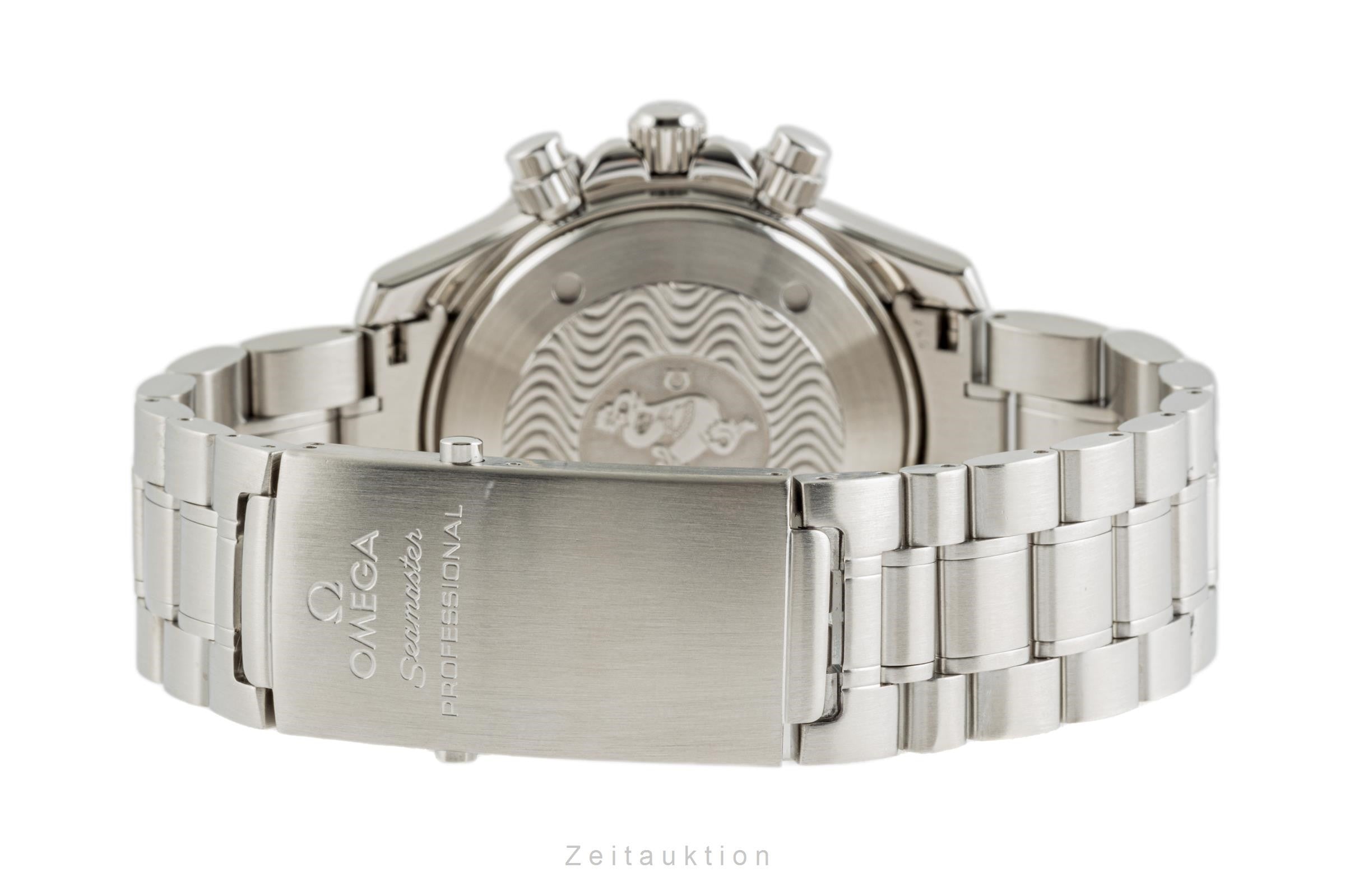 Omega Seamaster chronographe acier automatique montre pour hommes 2594.52.00 LP: 5000EUR  [2302263]