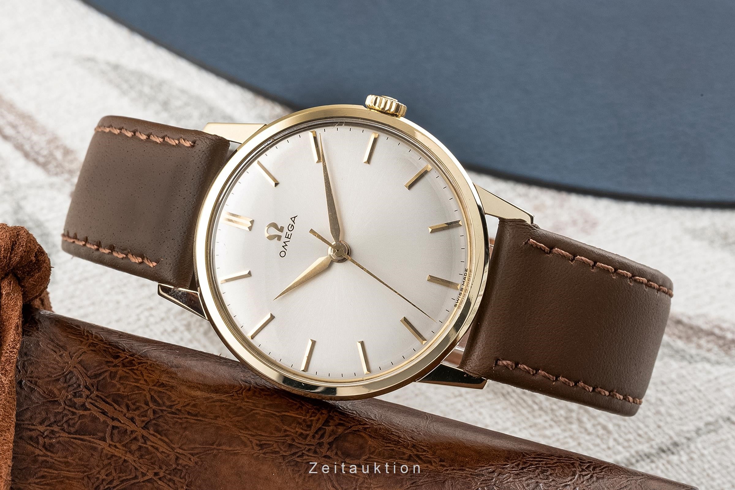 Omega oro 18 ct carica manuale orologio da uomo 14720.61  [2302275]