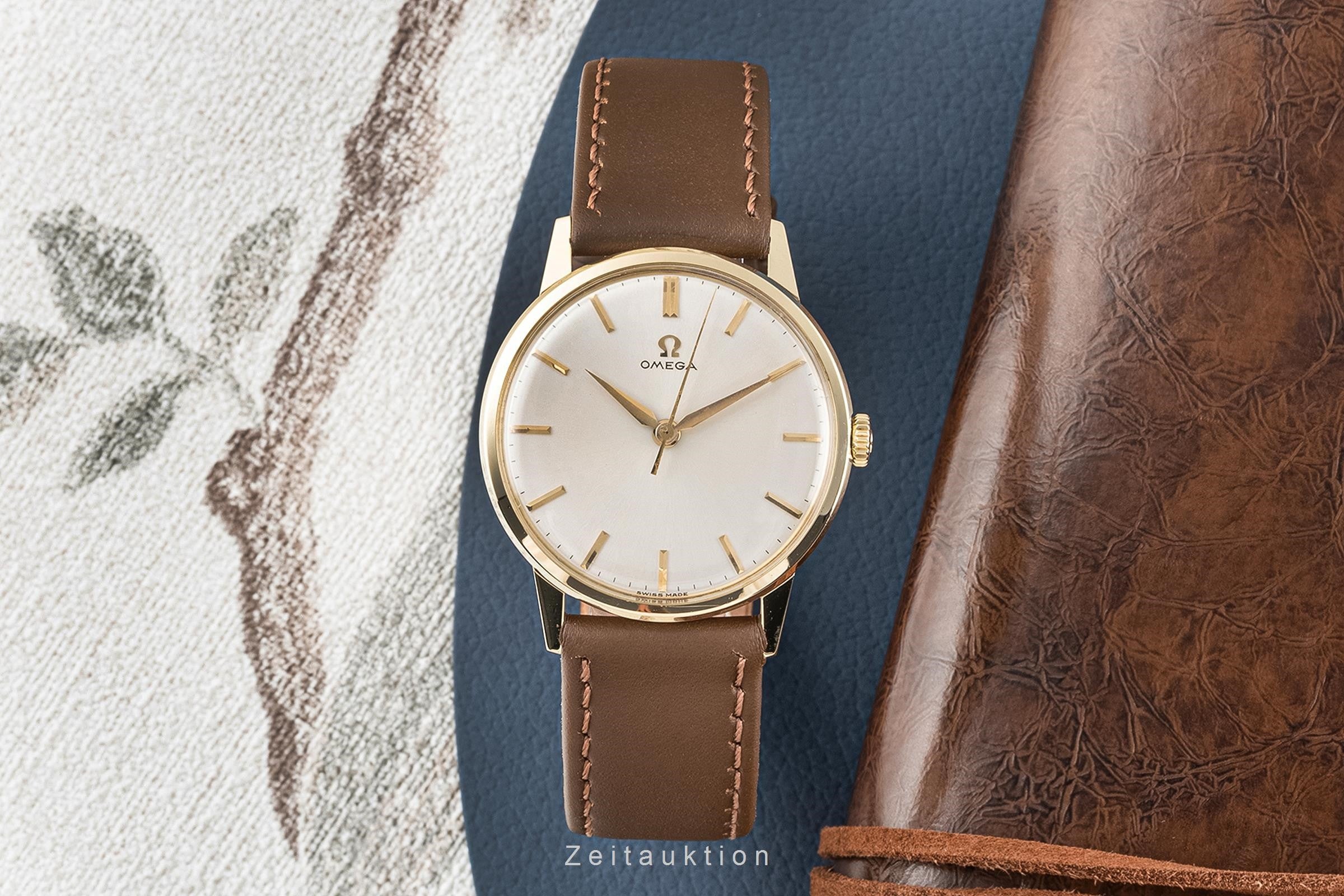 Omega oro 18 ct carica manuale orologio da uomo 14720.61  [2302275]