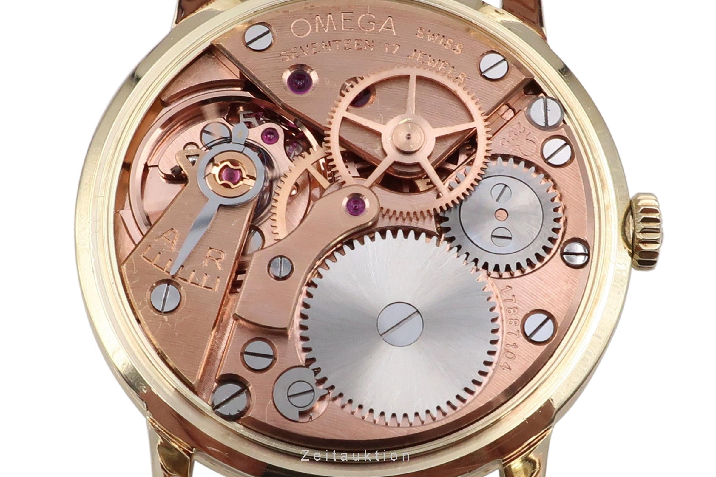 Omega oro 18 ct carica manuale orologio da uomo 14720.61  [2302275]