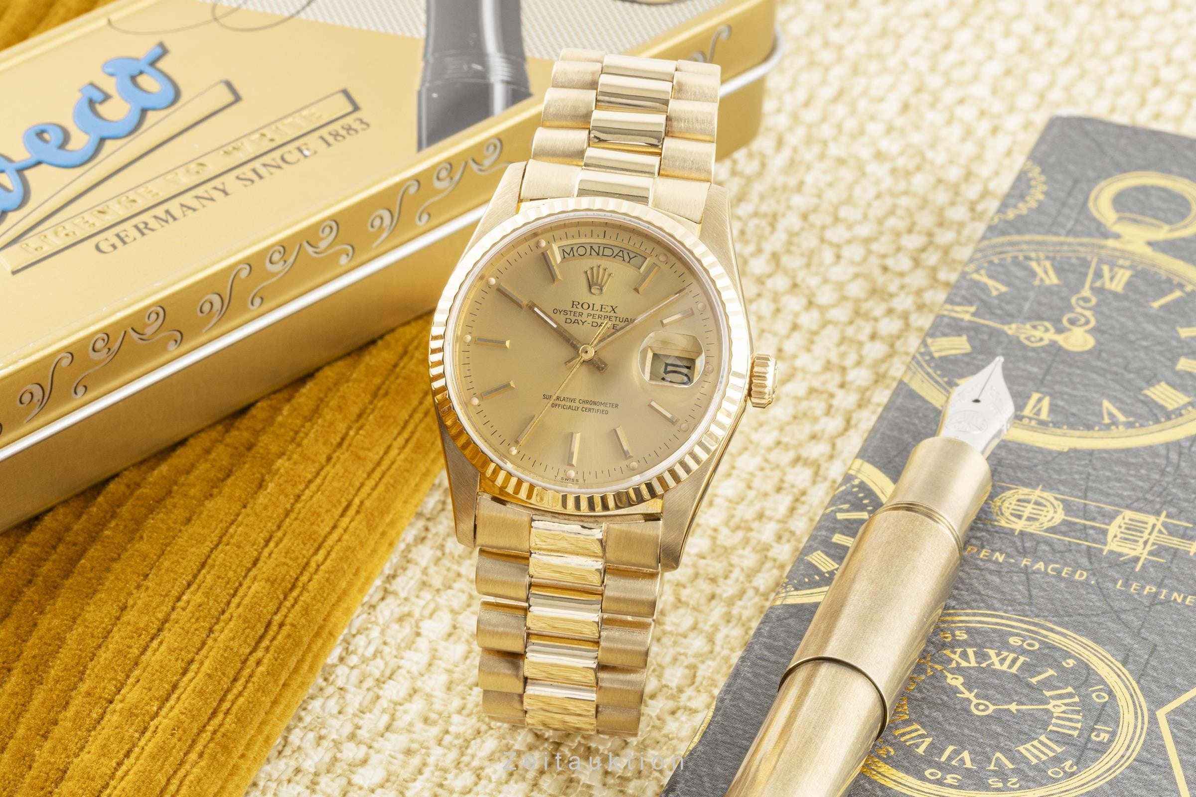 Rolex Day-Date 18 ct gold automatic 3055 18038 2302285