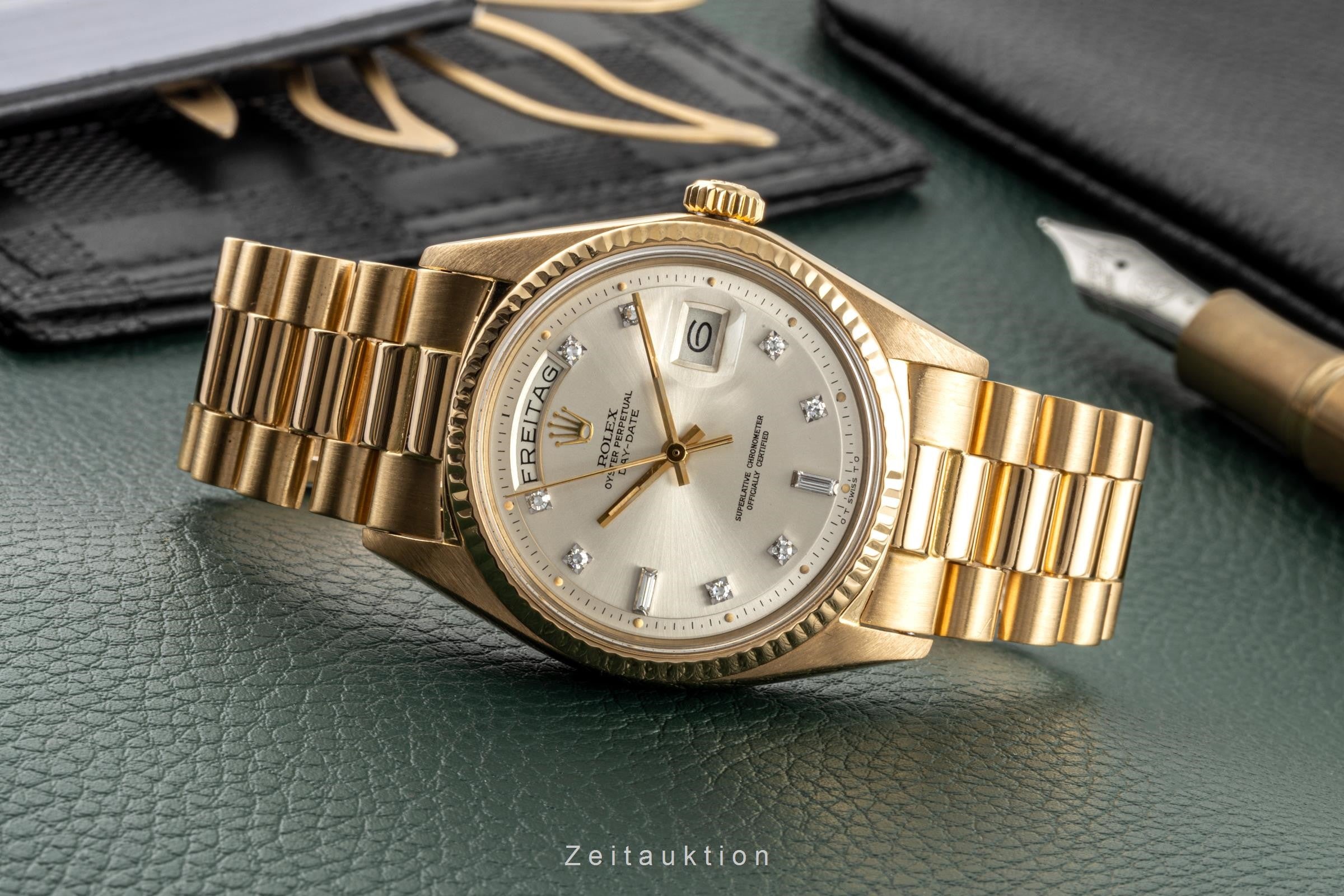 Rolex Day-Date or 18 ct automatique montre pour hommes 1803 LP: 37400EUR  [2302298]