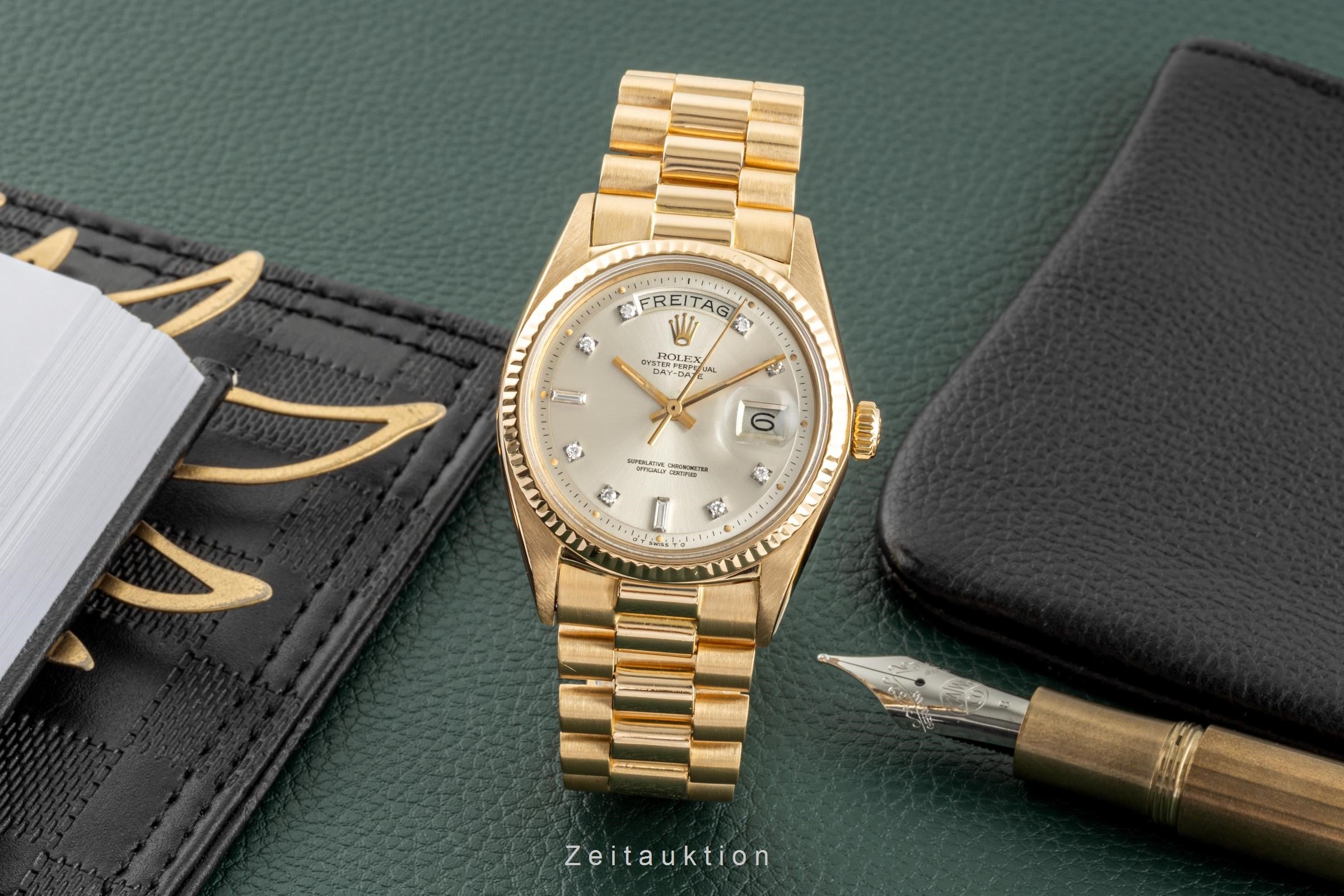 Rolex Day-Date or 18 ct automatique montre pour hommes 1803 LP: 37400EUR  [2302298]