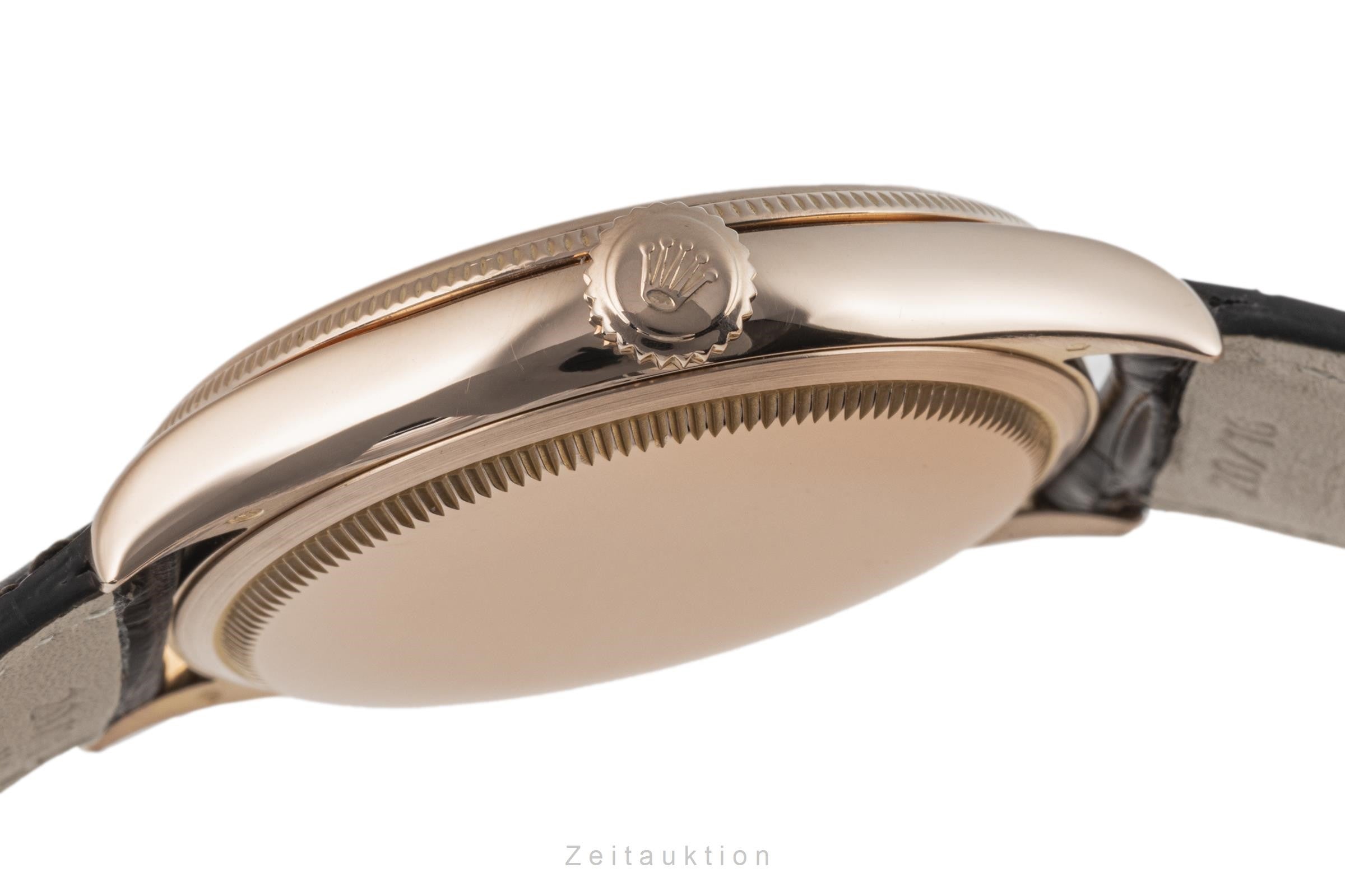 Rolex Cellini Time 18K (0,750) Rosegold Automatik Herrenuhr Gold Ref. 50505 [2302301]