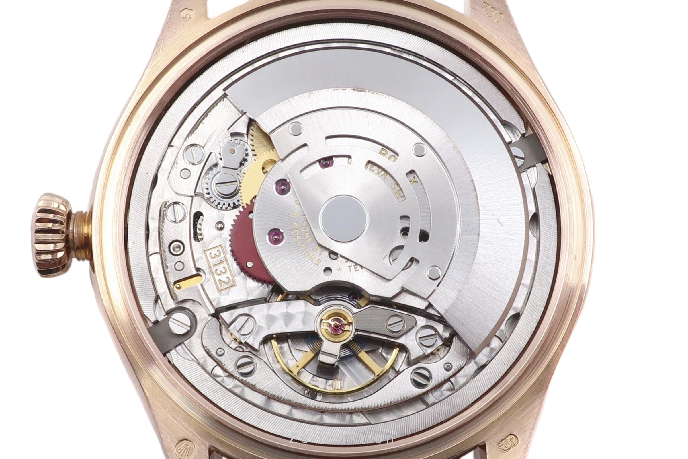 Rolex Cellini Time 18K (0,750) Rosegold Automatik Herrenuhr Gold Ref. 50505 [2302301]