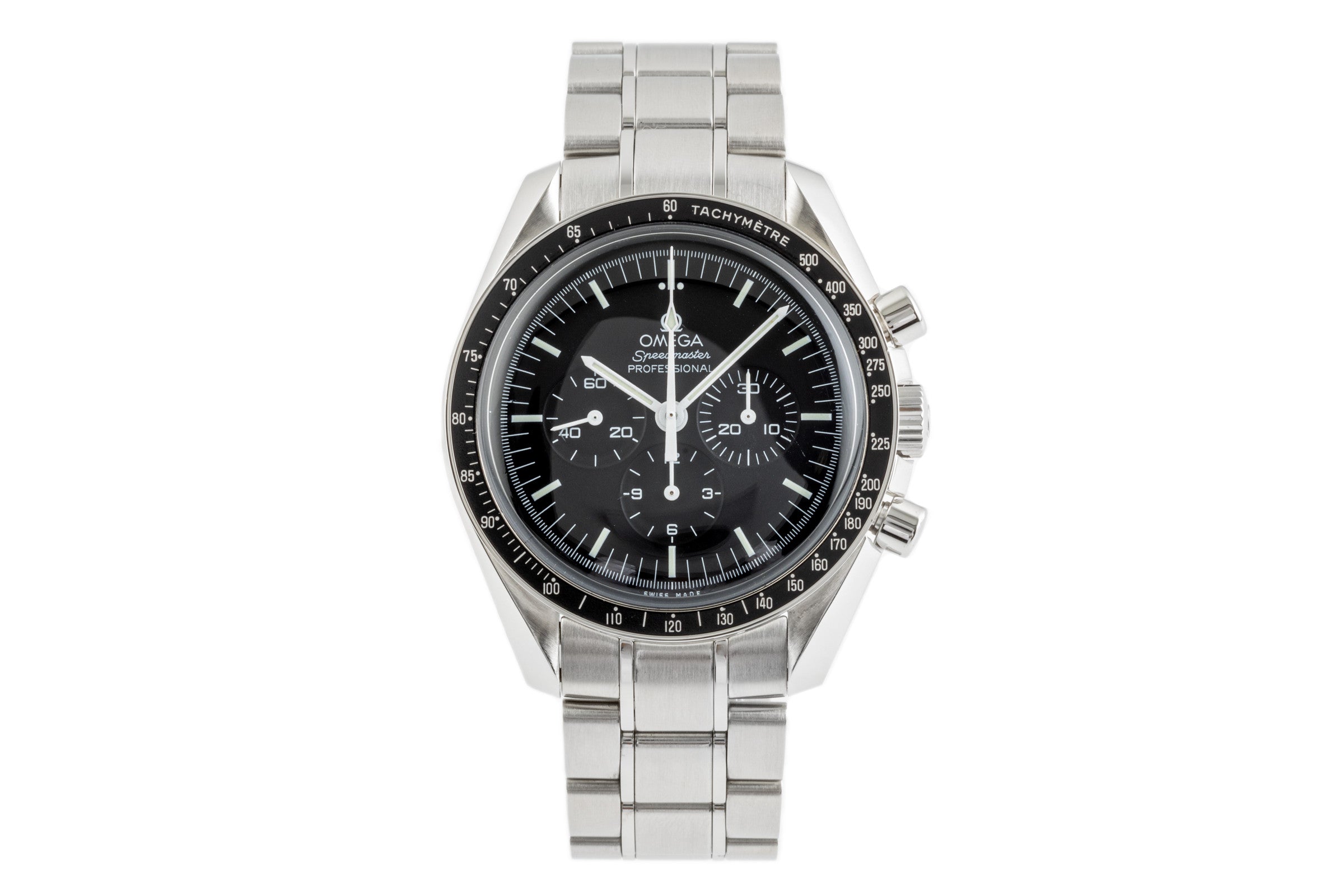 Omega Speedmaster Moonwatch chronograph steel manual winding men's watch STZ005923, 311.30.42.30.01.005  [2302318]