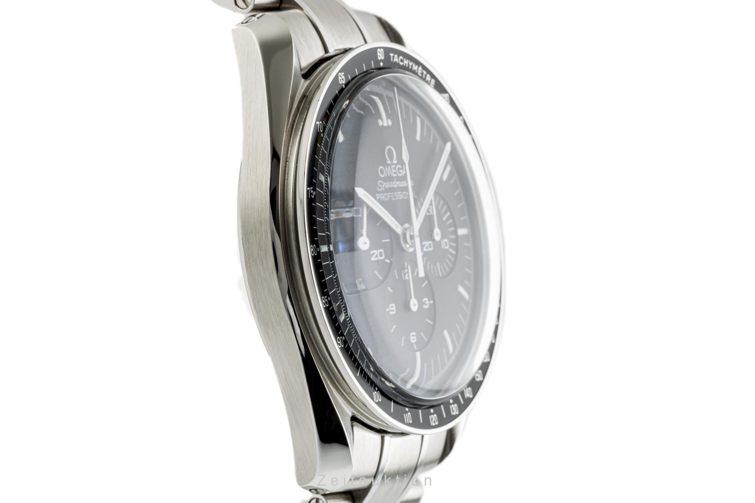Omega Speedmaster Moonwatch chronograph steel manual winding men's watch STZ005923, 311.30.42.30.01.005  [2302318]