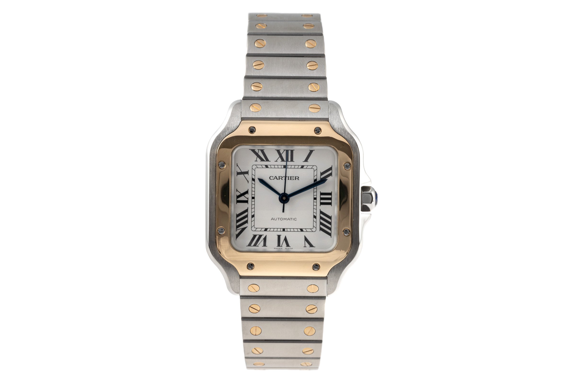 Cartier Santos acero / oro automático reloj para caballeros W2SA0007 LP: 11100EUR  [2302320]