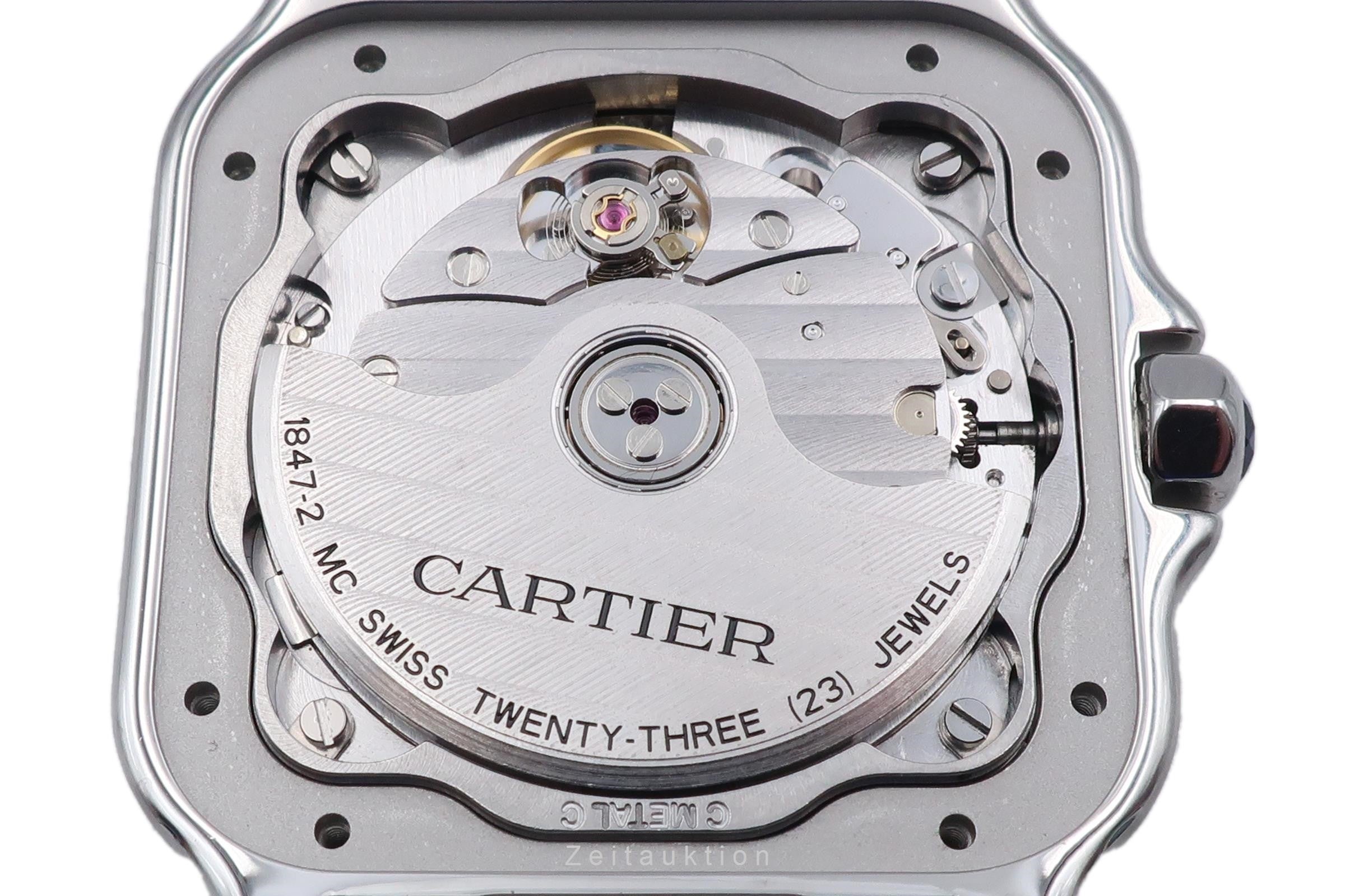 Cartier Santos acero / oro automático reloj para caballeros W2SA0007 LP: 11100EUR  [2302320]