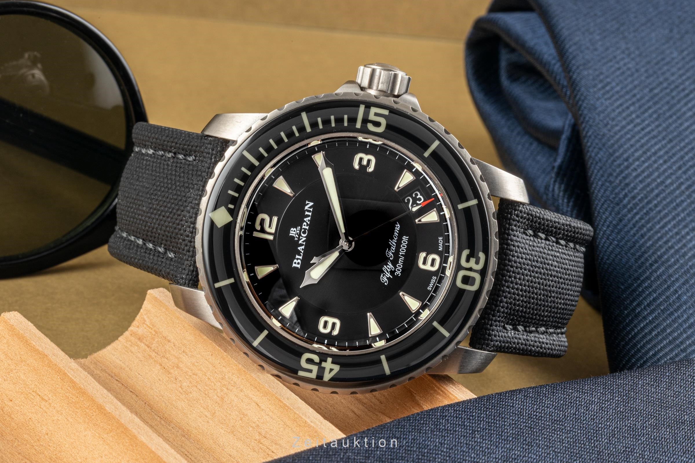 Blancpain Fifty Fathoms Automatique Titan Automatik 5015-12B30-B52A NP: 18500,-€ [2302336]