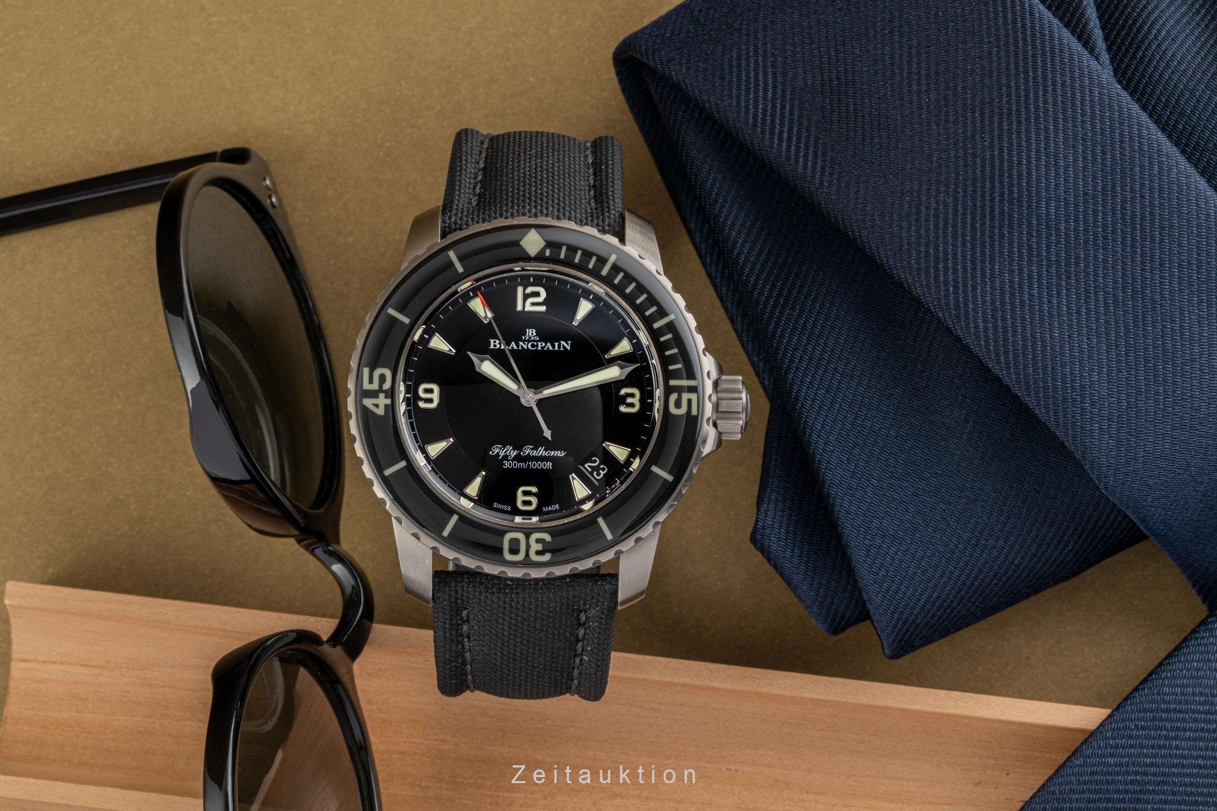 Blancpain Fifty Fathoms Automatique Titan Automatik 5015-12B30-B52A NP: 18500,-€ [2302336]