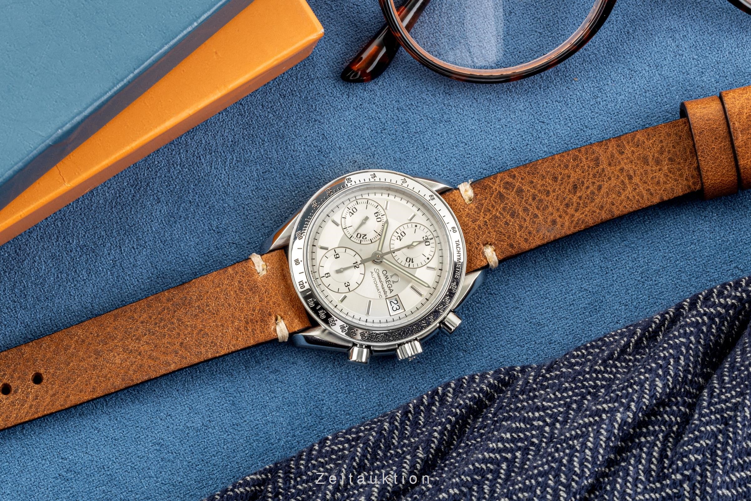 Omega Speedmaster chronograph steel automatic men's watch 175.0083, 3513.30.00  [2302348]