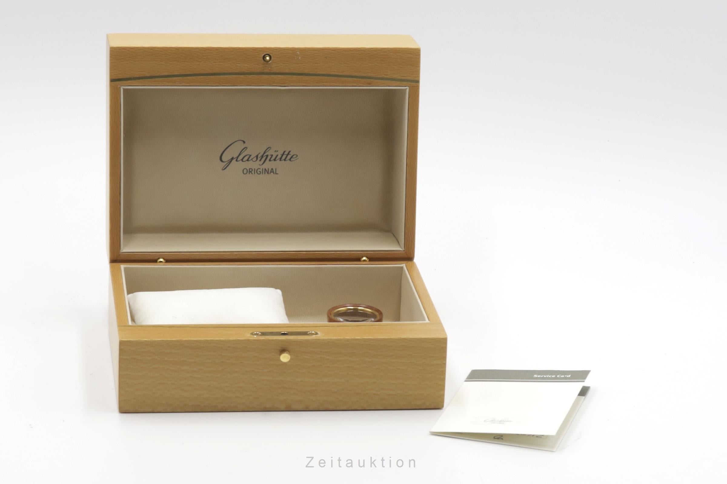 Glashütte PanoMaticDate acier automatique montre pour hommes 190-01-02-02-04  [2302361]