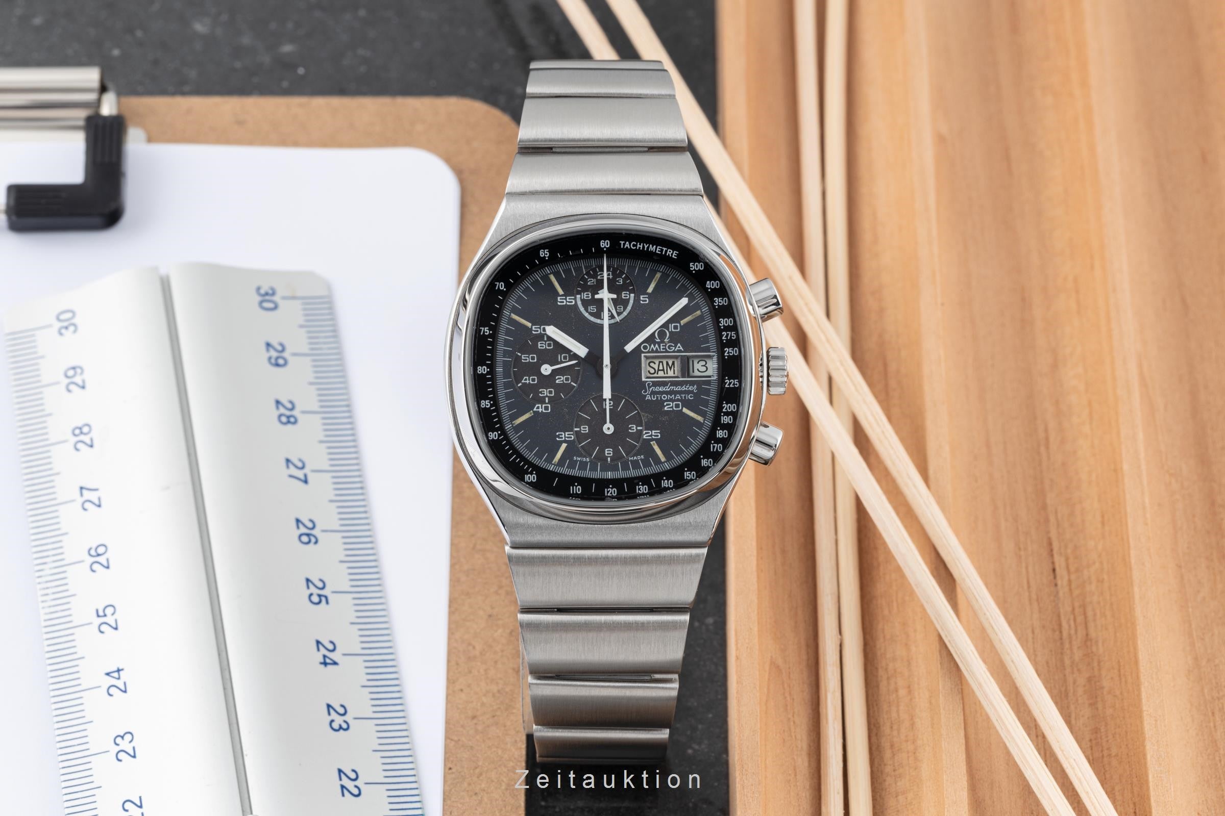 Omega Speedmaster TV Chronograph Automatik Herrenuhr Ref. 176.0014, 376.0805  [2302366]