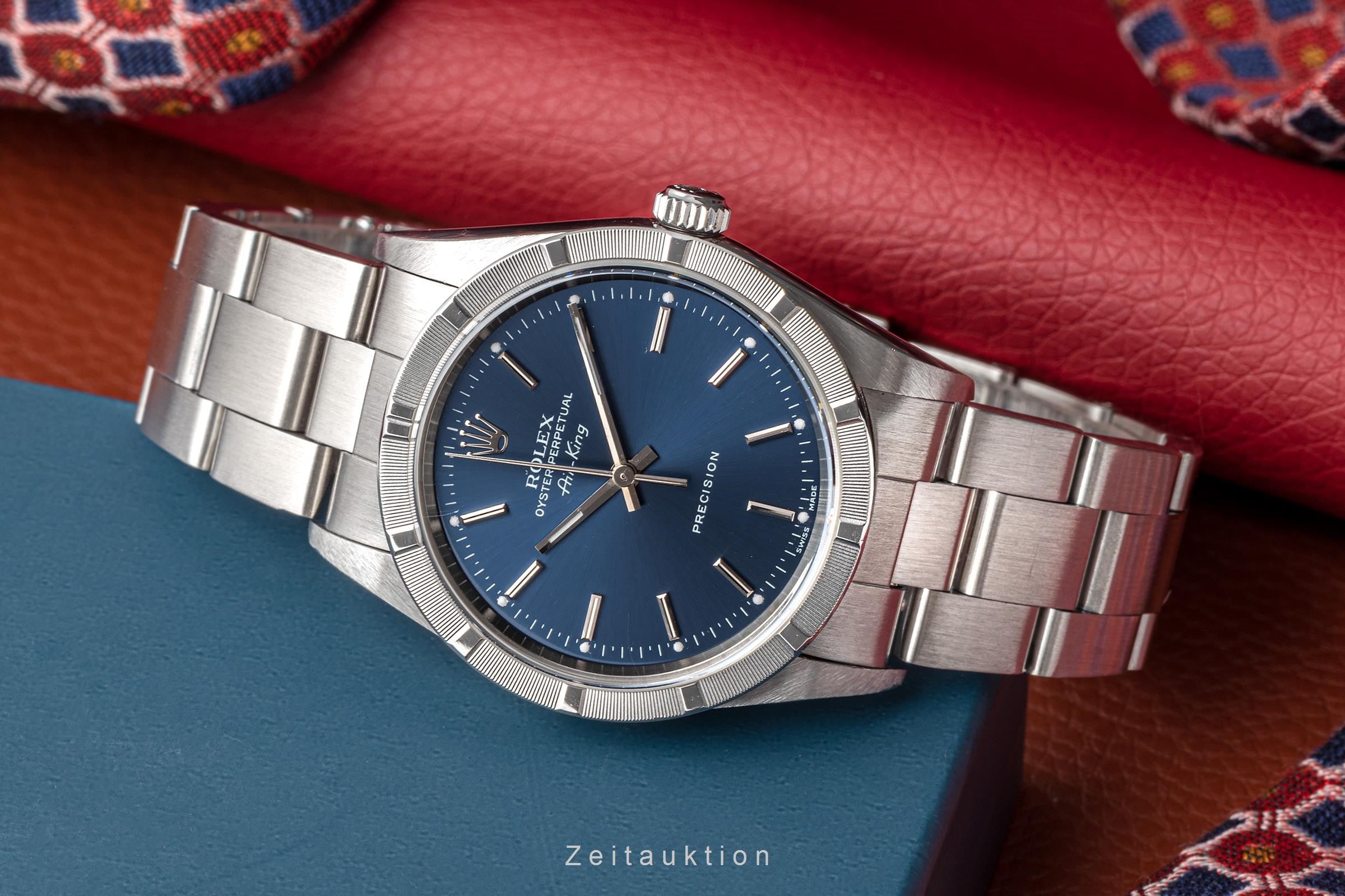 Rolex Air King Automatik Edelstahl Herrenuhr Oyster Perpetual Ref. 14010M  [2302376]