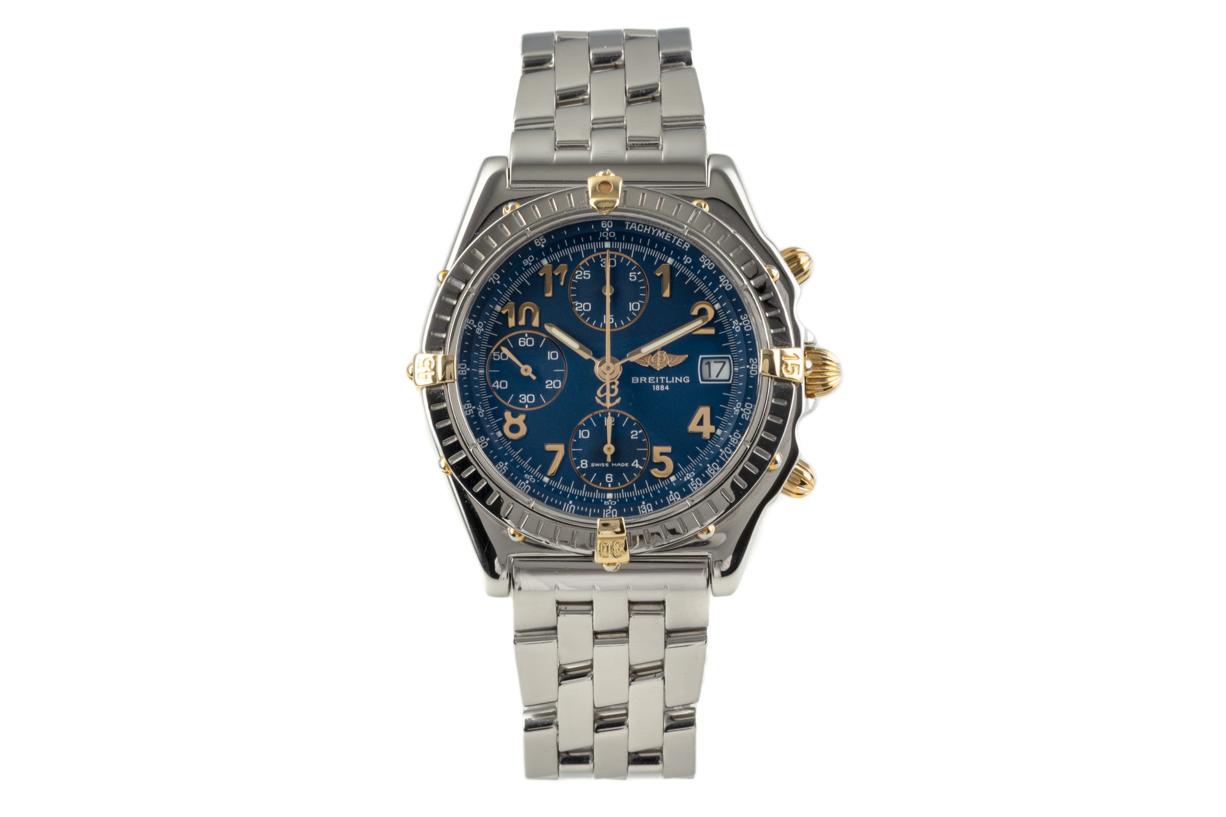 Breitling Chronomat Vitesse Stahl / Gold Automatik Herrenuhr Ref. B13050.1  [2302377]