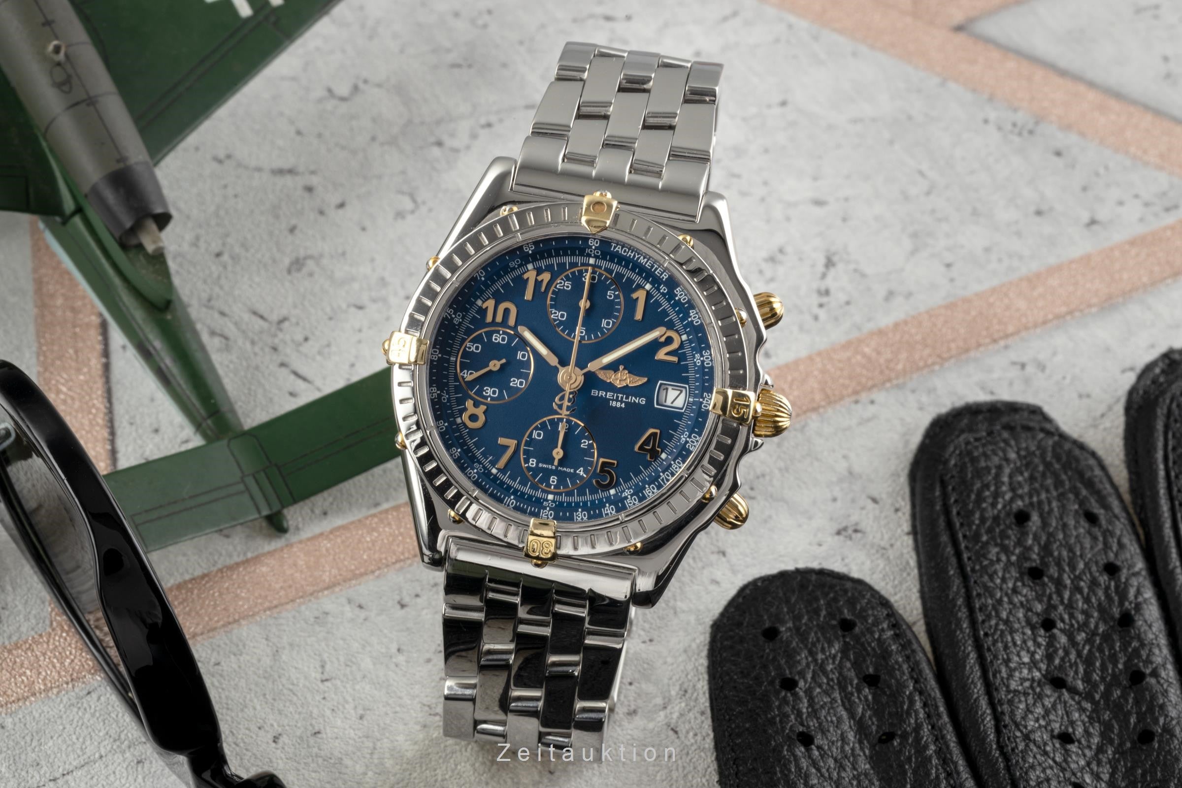 Breitling Chronomat Vitesse Stahl / Gold Automatik Herrenuhr Ref. B13050.1  [2302377]