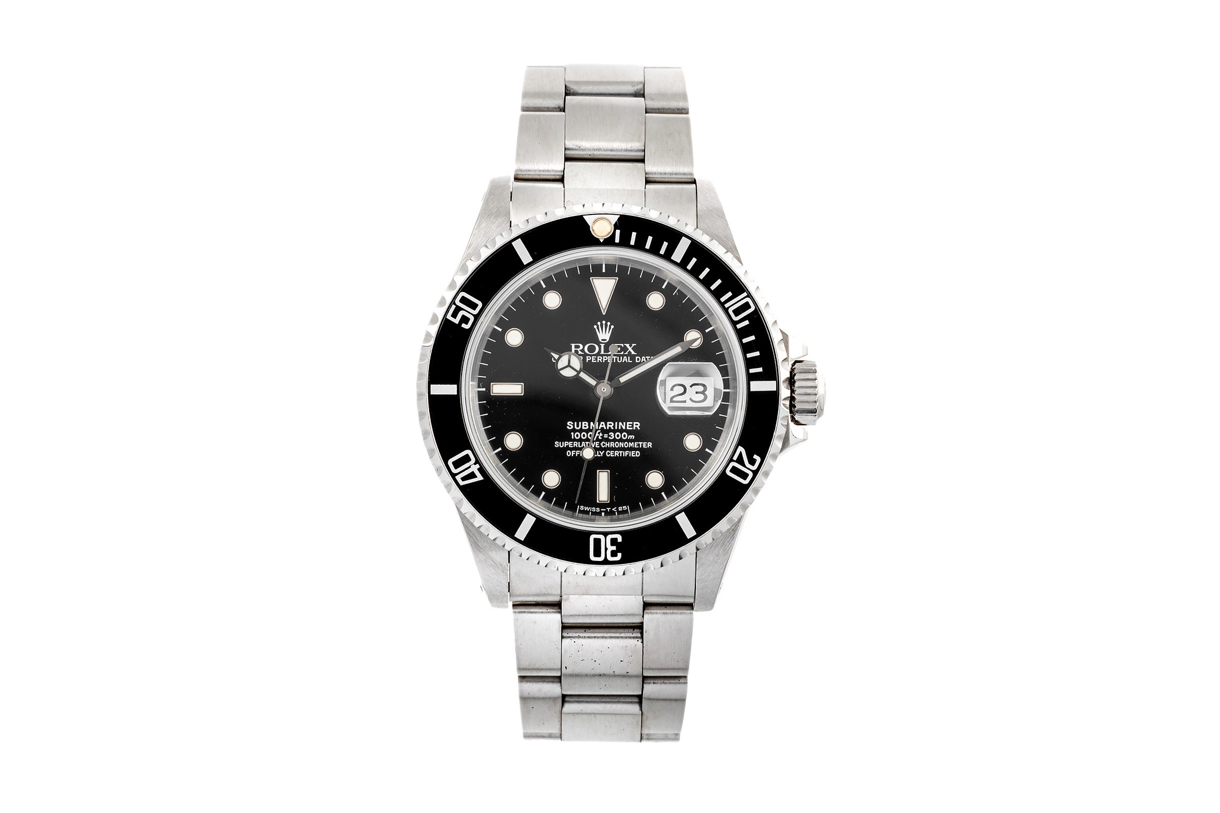Rolex Submariner Date Oyster Perpetual Automatik Herrenuhr Edelstahl Ref. 16610 [2302380]