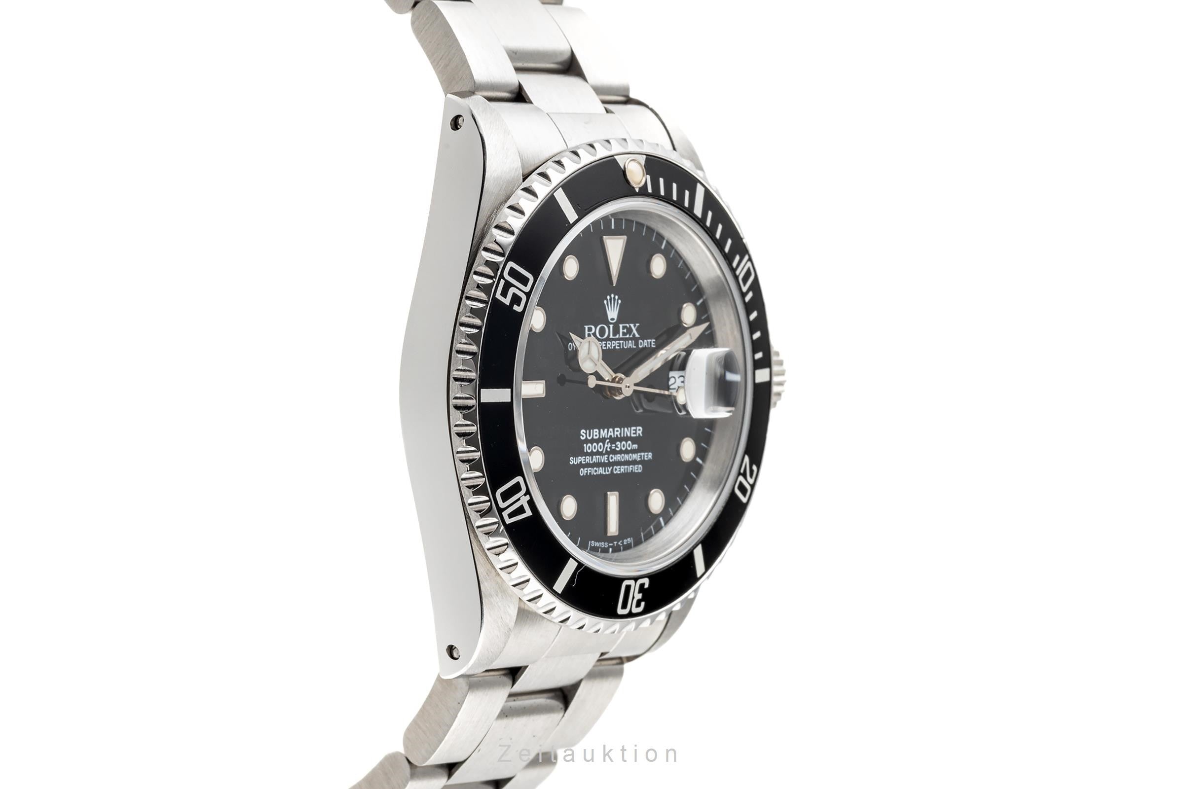 Rolex Submariner Date Oyster Perpetual Automatik Herrenuhr Edelstahl Ref. 16610 [2302380]