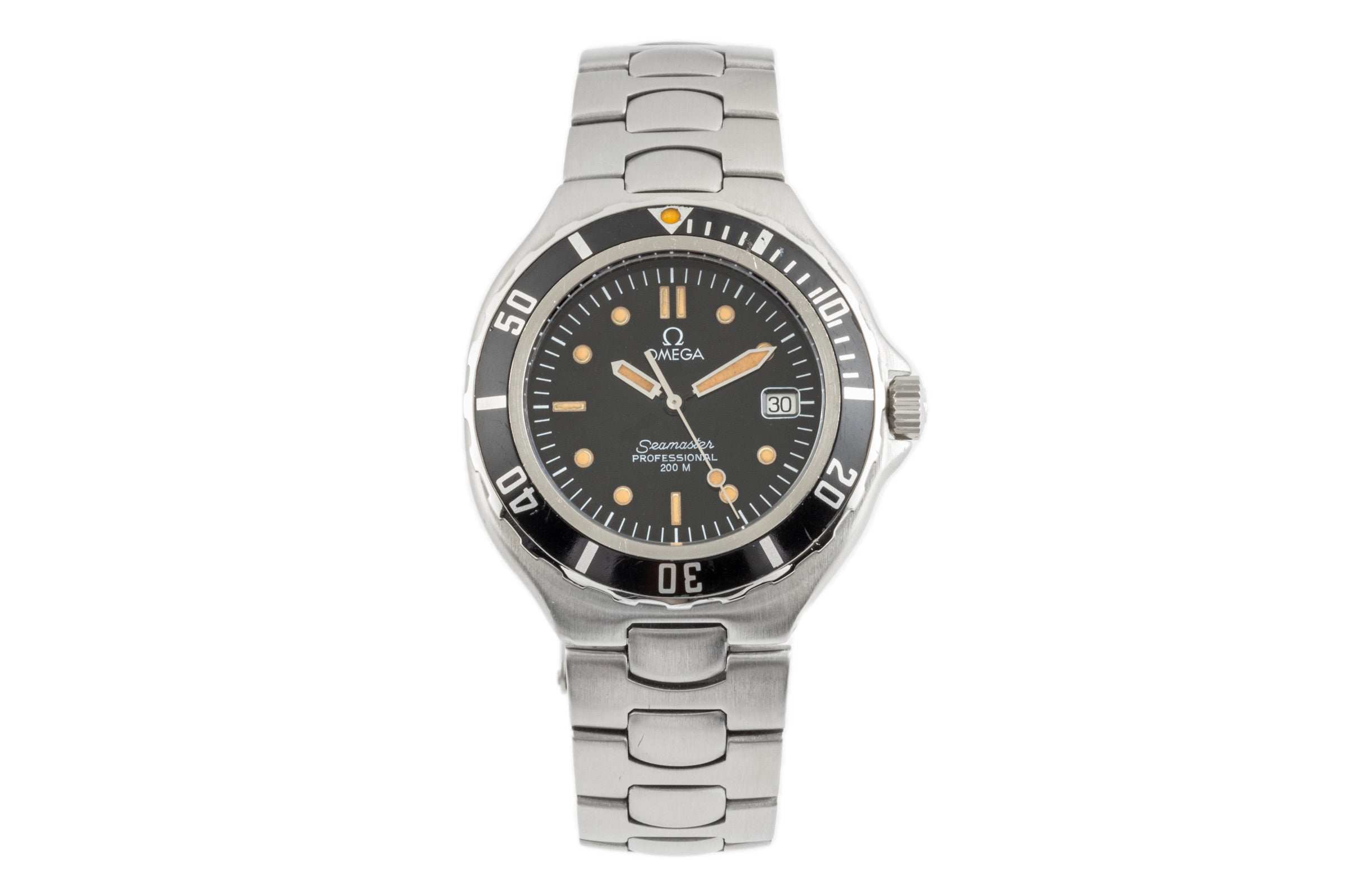 Omega Seamaster steel quartz men's watch 396.1062  [2302401]
