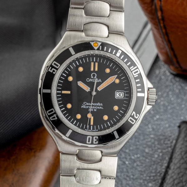 Omega Seamaster steel quartz men's watch 396.1062  [2302401]