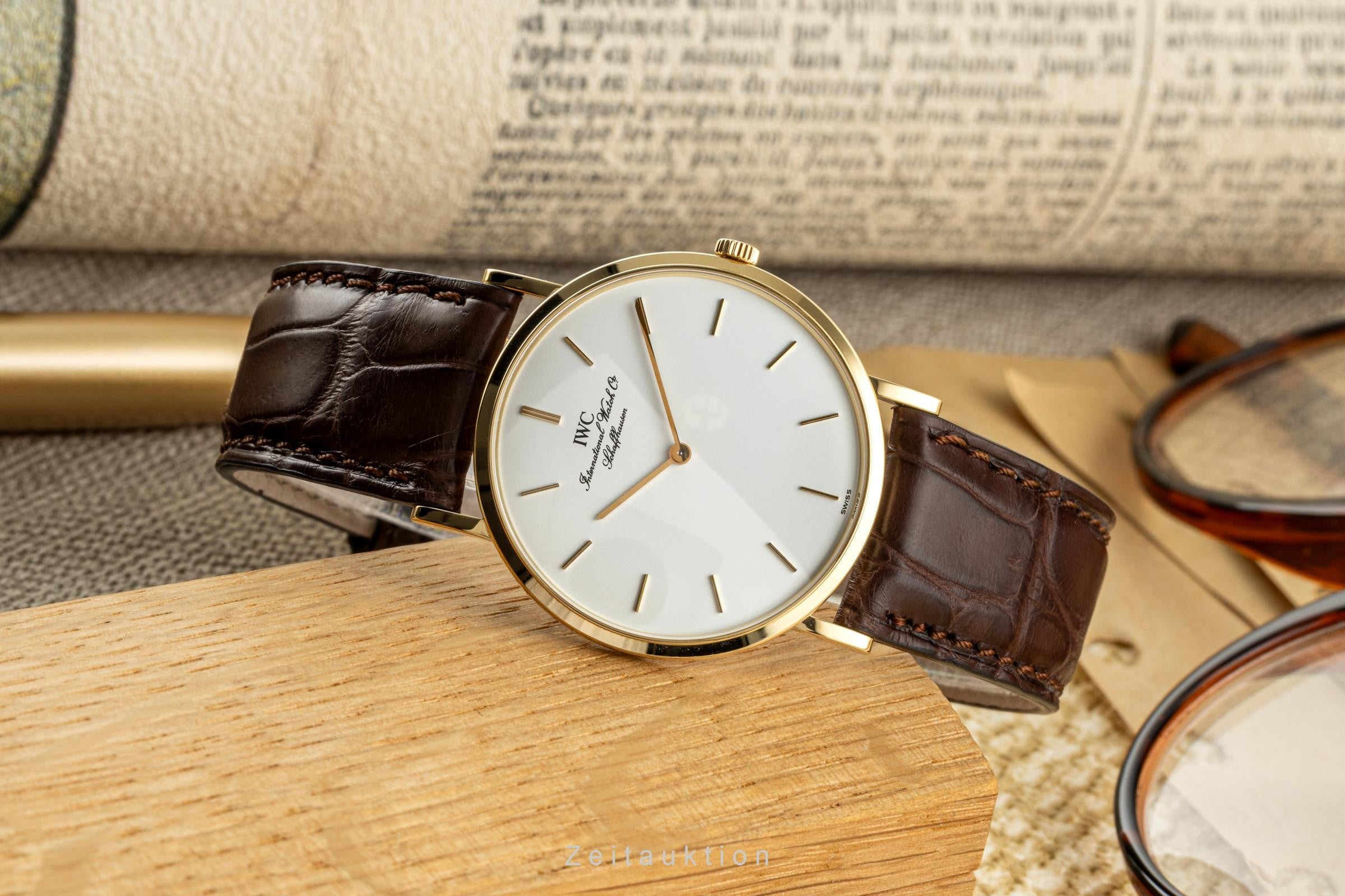 IWC Portofino 18 ct gold manual winding men's watch IW201001  [2302410]