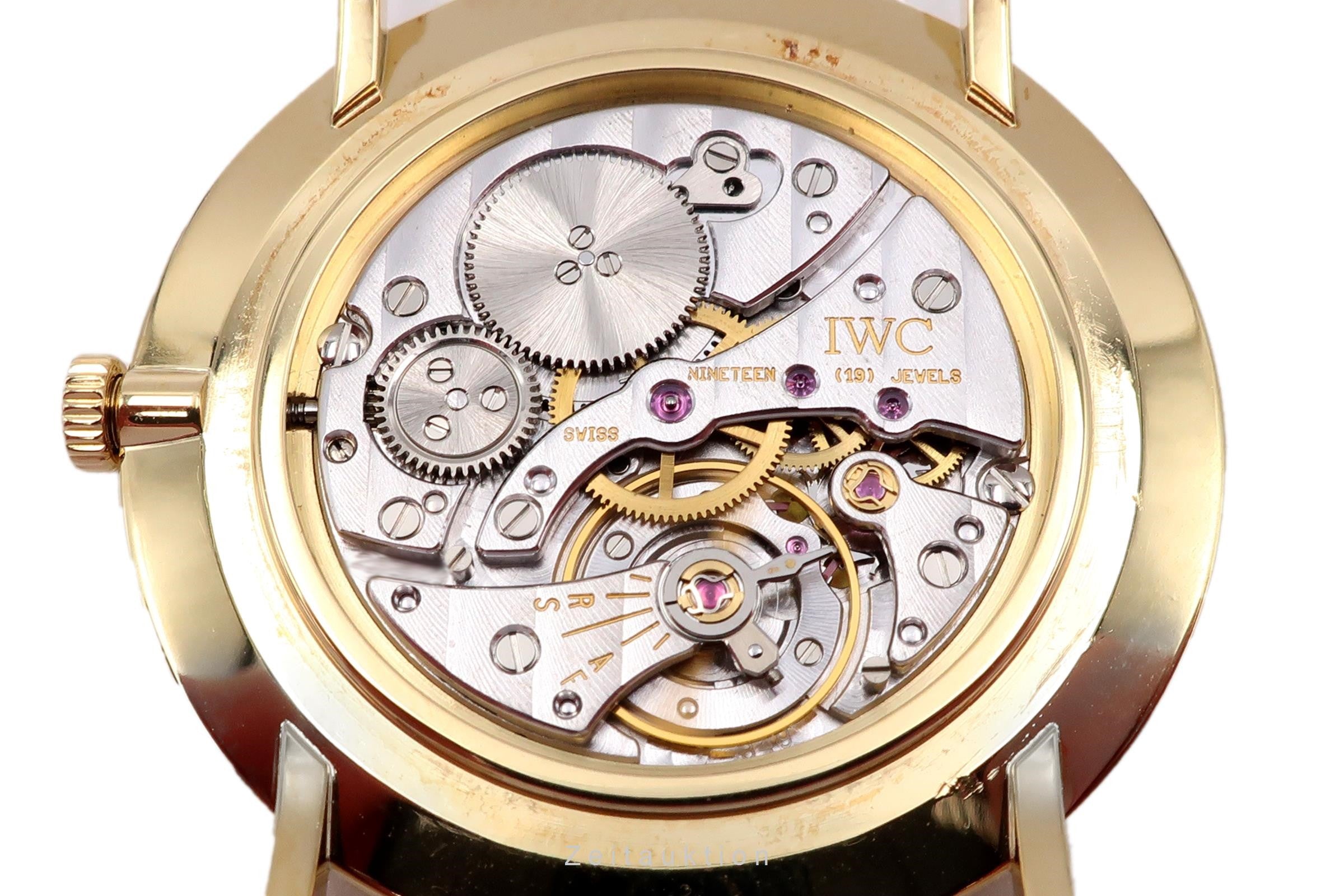 IWC Portofino 18 ct gold manual winding men's watch IW201001  [2302410]