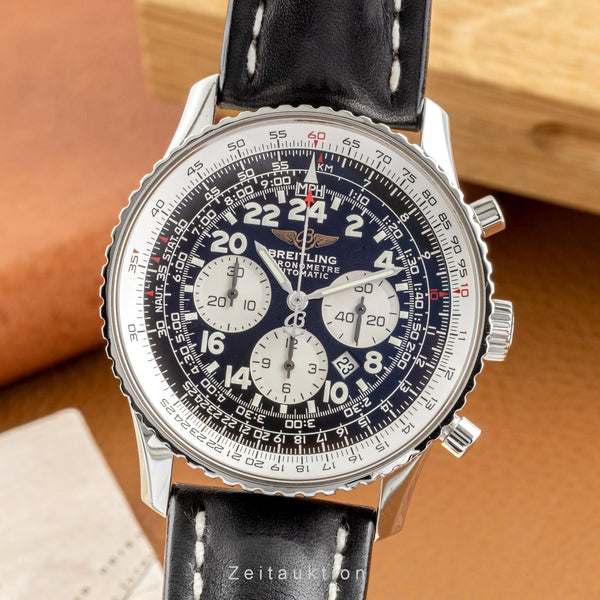 Breitling Navitimer Cosmonaut Chronograph Automatik Stahl Herrenuhr Ref. A22322 [2302439]