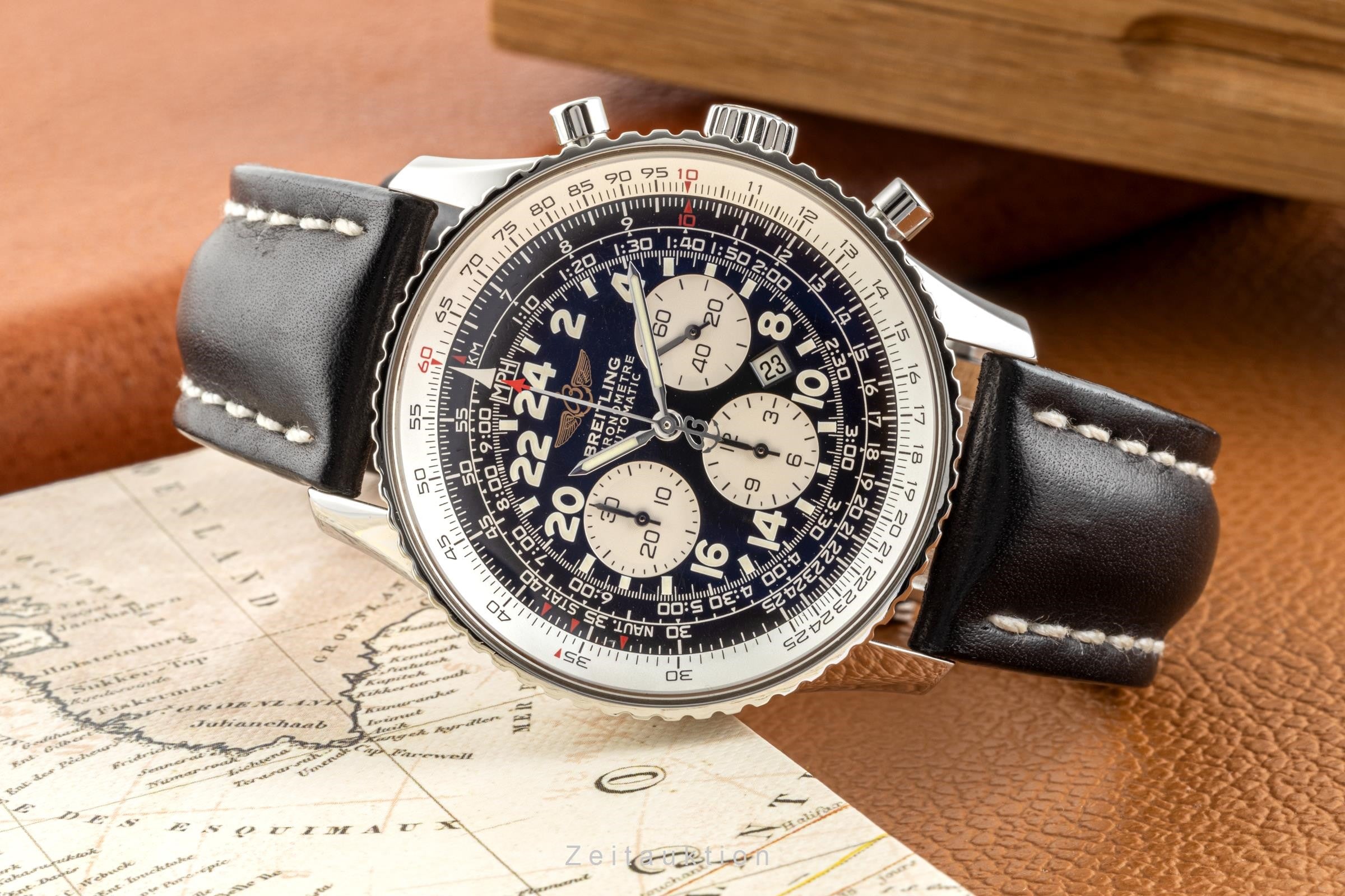 Breitling Navitimer Cosmonaut Chronograph Automatik Stahl Herrenuhr Ref. A22322 [2302439]