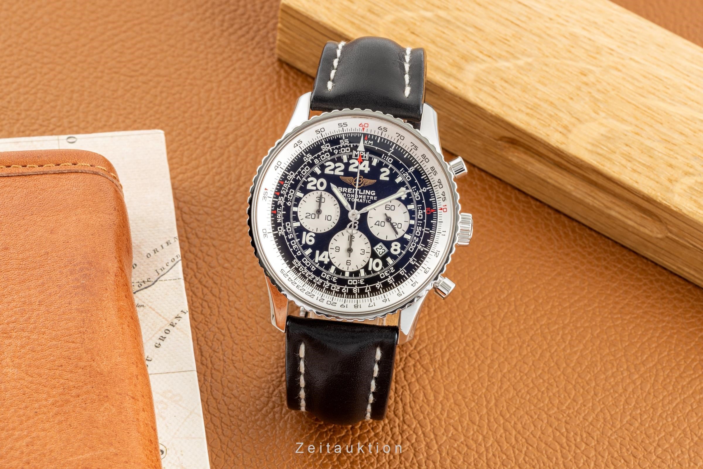 Breitling Navitimer Cosmonaut Chronograph Automatik Stahl Herrenuhr Ref. A22322 [2302439]