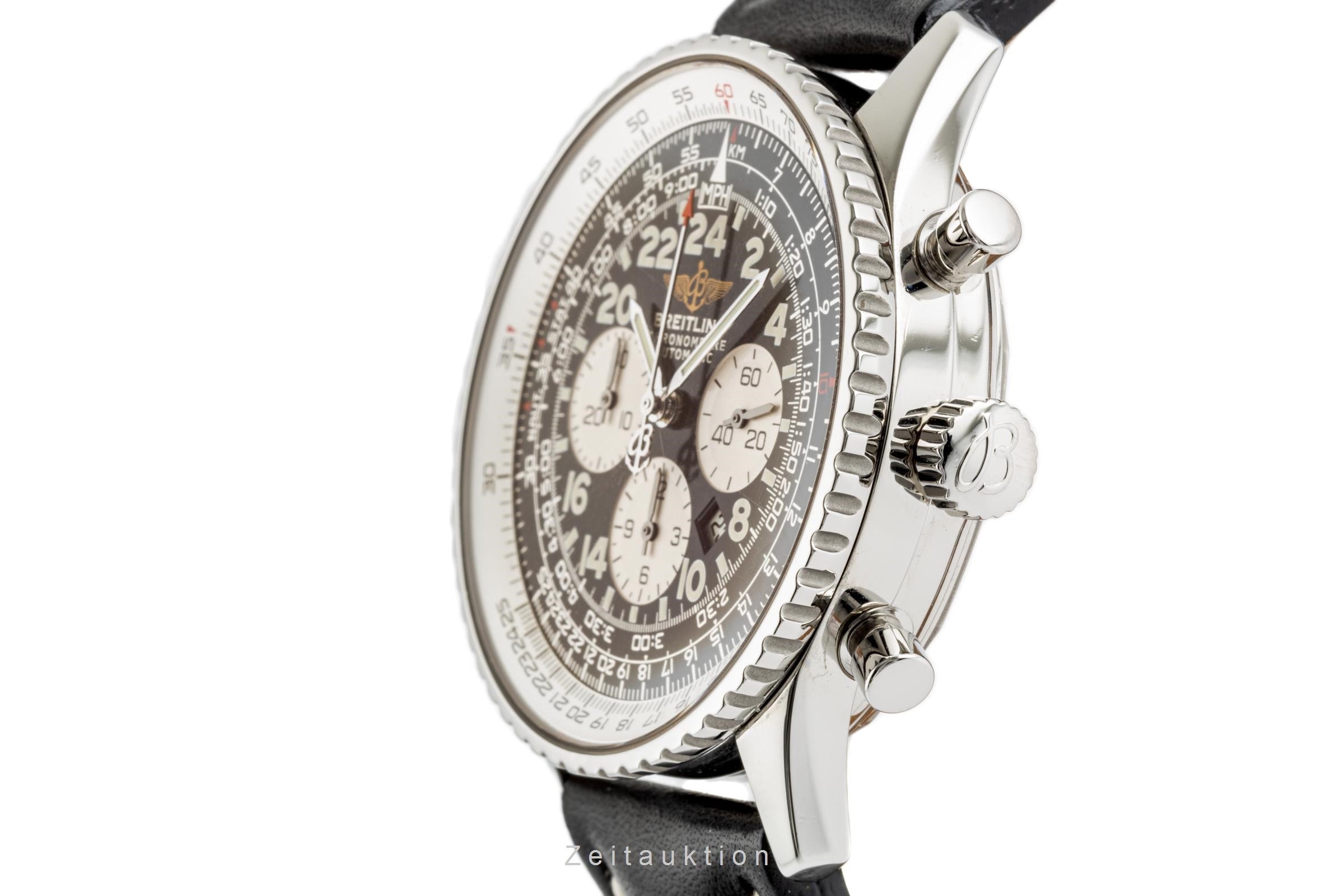 Breitling Navitimer Cosmonaut Chronograph Automatik Stahl Herrenuhr Ref. A22322 [2302439]