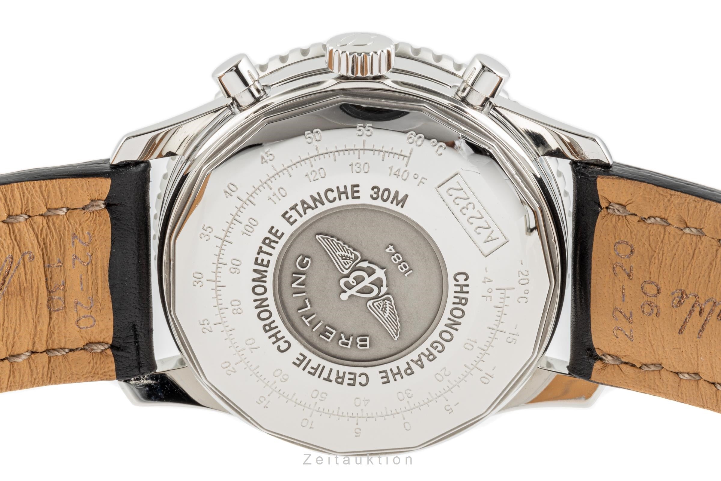 Breitling Navitimer Cosmonaut Chronograph Automatik Stahl Herrenuhr Ref. A22322 [2302439]