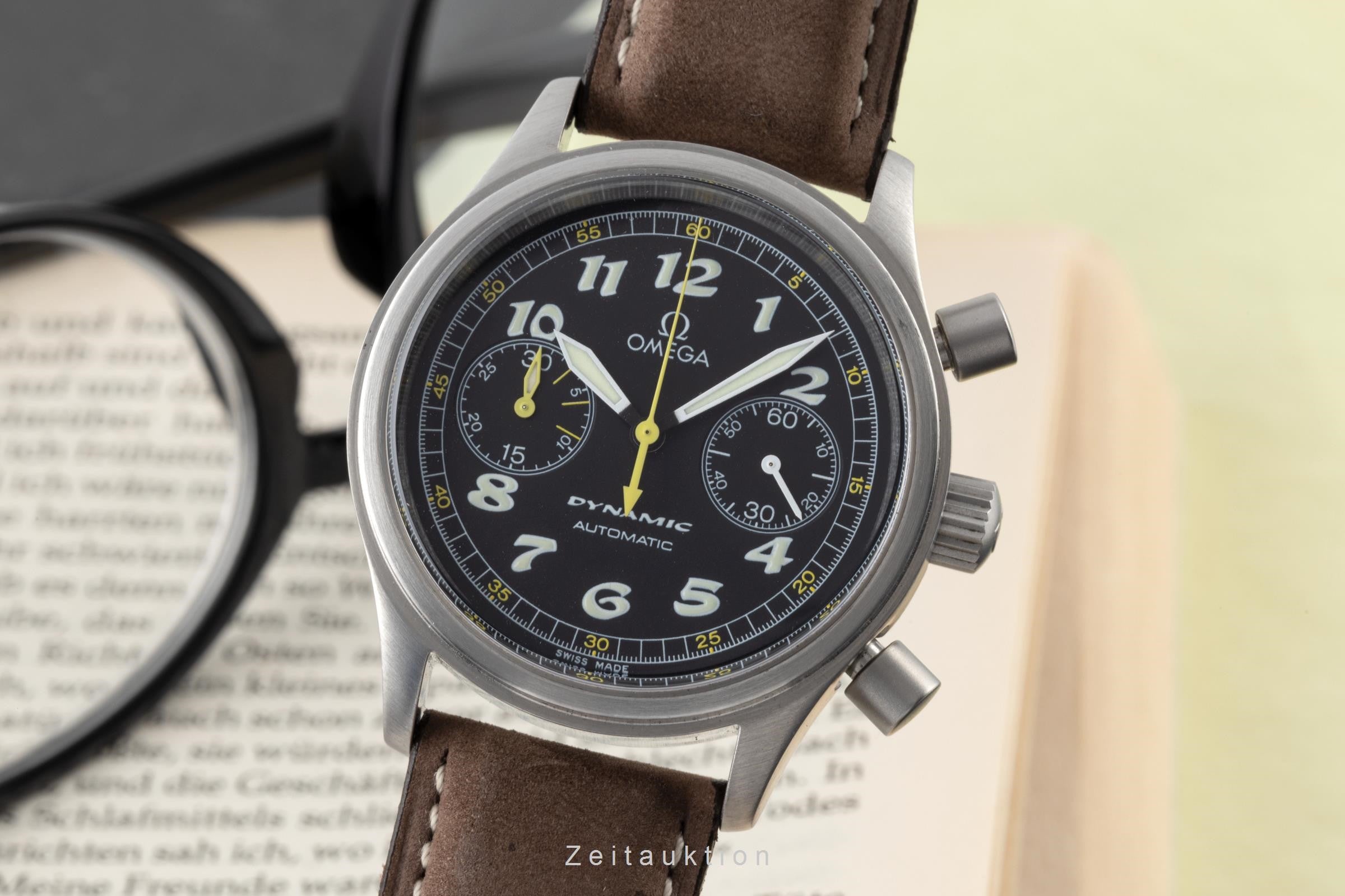 Omega Dynamic chronograph steel automatic men's watch 175.0310, 5290.50  [2302461]