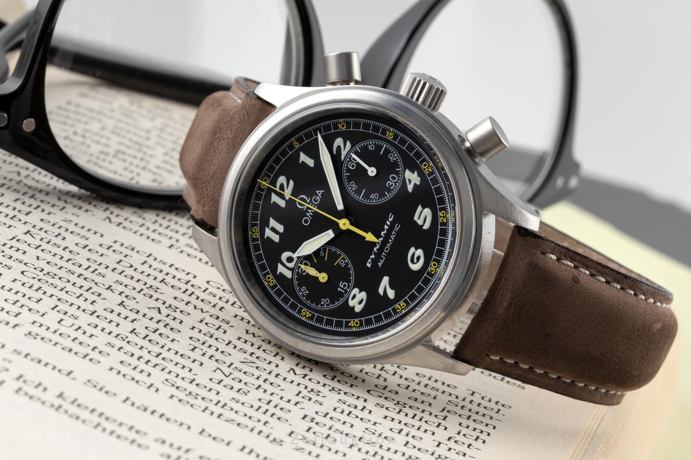 Omega Dynamic chronographe acier automatique montre pour hommes 175.0310, 5290.50  [2302461]