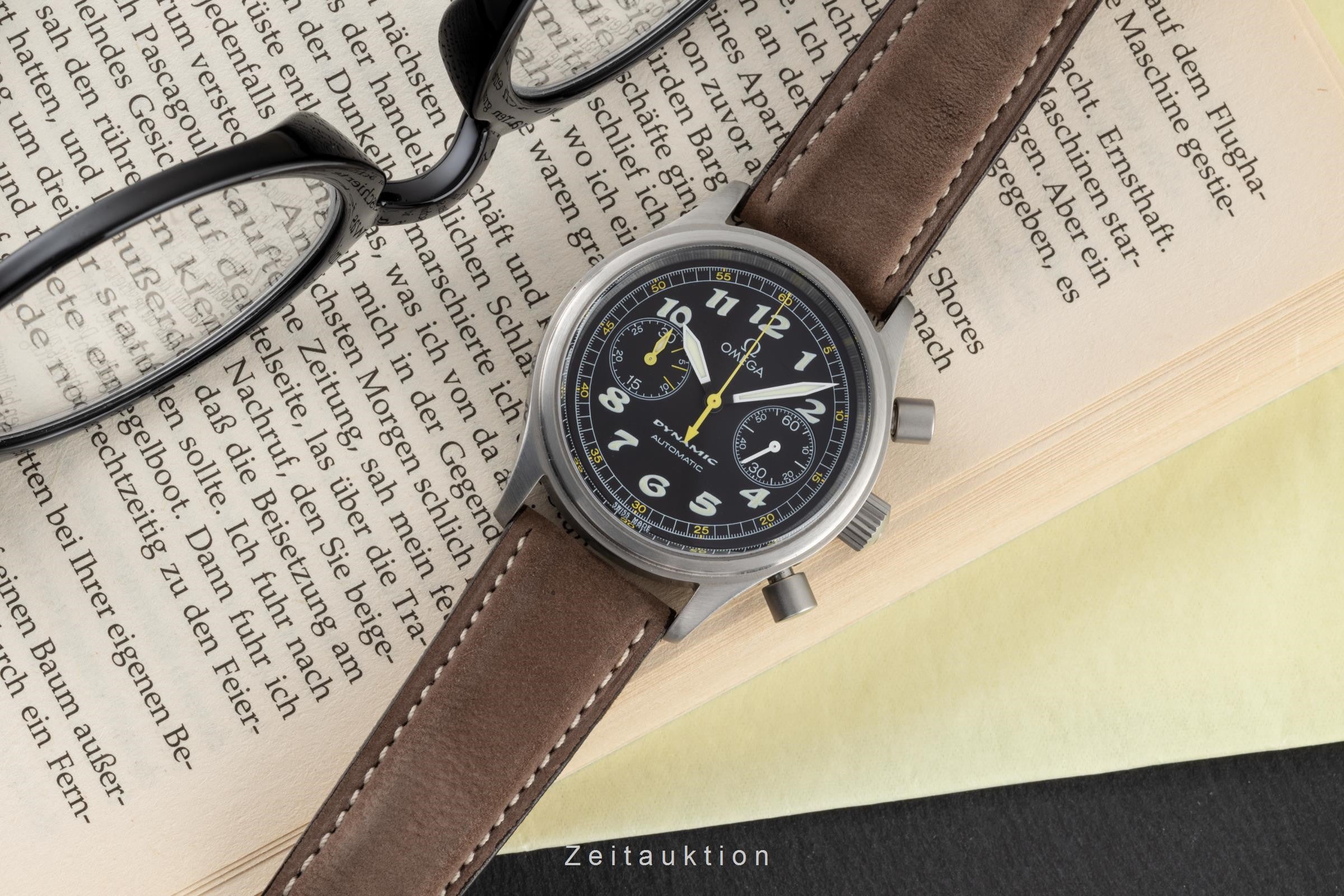 Omega Dynamic cronógrafo acero automático 1138