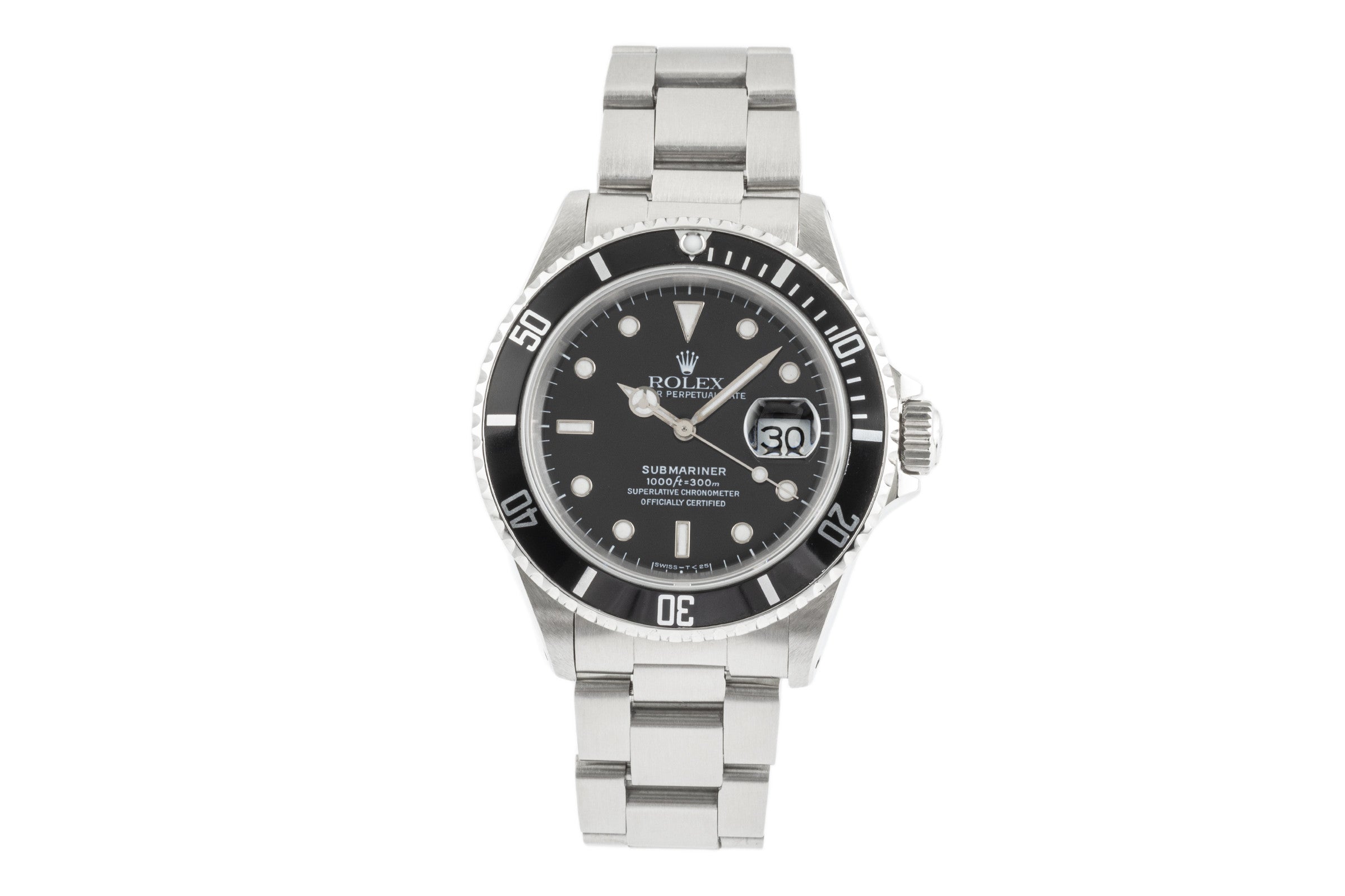 Rolex Submariner Date Oyster Perpetual Automatik Herrenuhr Edelstahl Ref. 16610 [2302471]