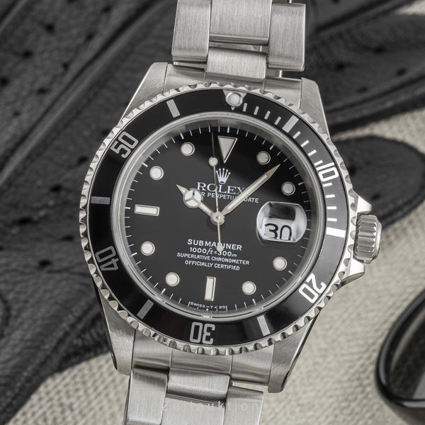 Rolex Submariner Date Oyster Perpetual Automatik Herrenuhr Edelstahl Ref. 16610 [2302471]