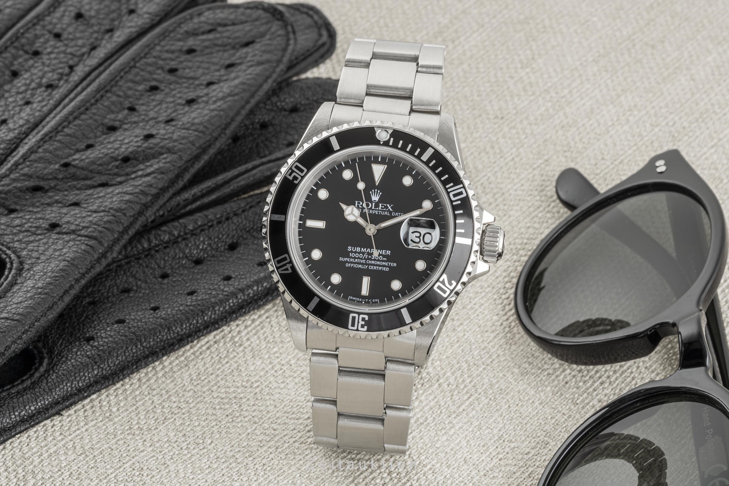 Rolex Submariner Date Oyster Perpetual Automatik Herrenuhr Edelstahl Ref. 16610 [2302471]