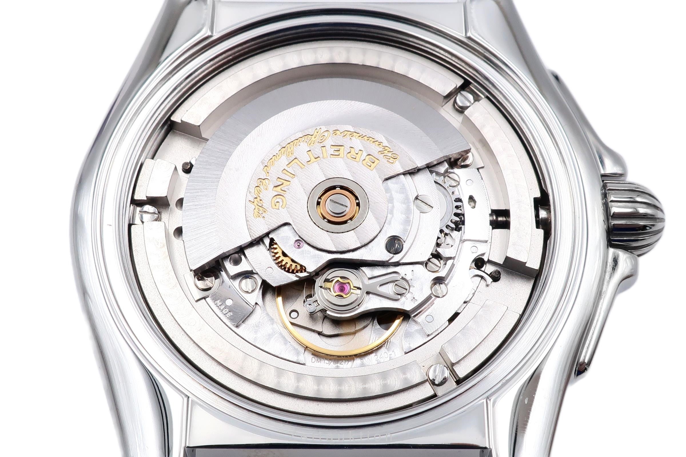 Breitling Galactic 44 Automatik Day-Date Edelstahl Herrenuhr Ref. A45320 [2302476]