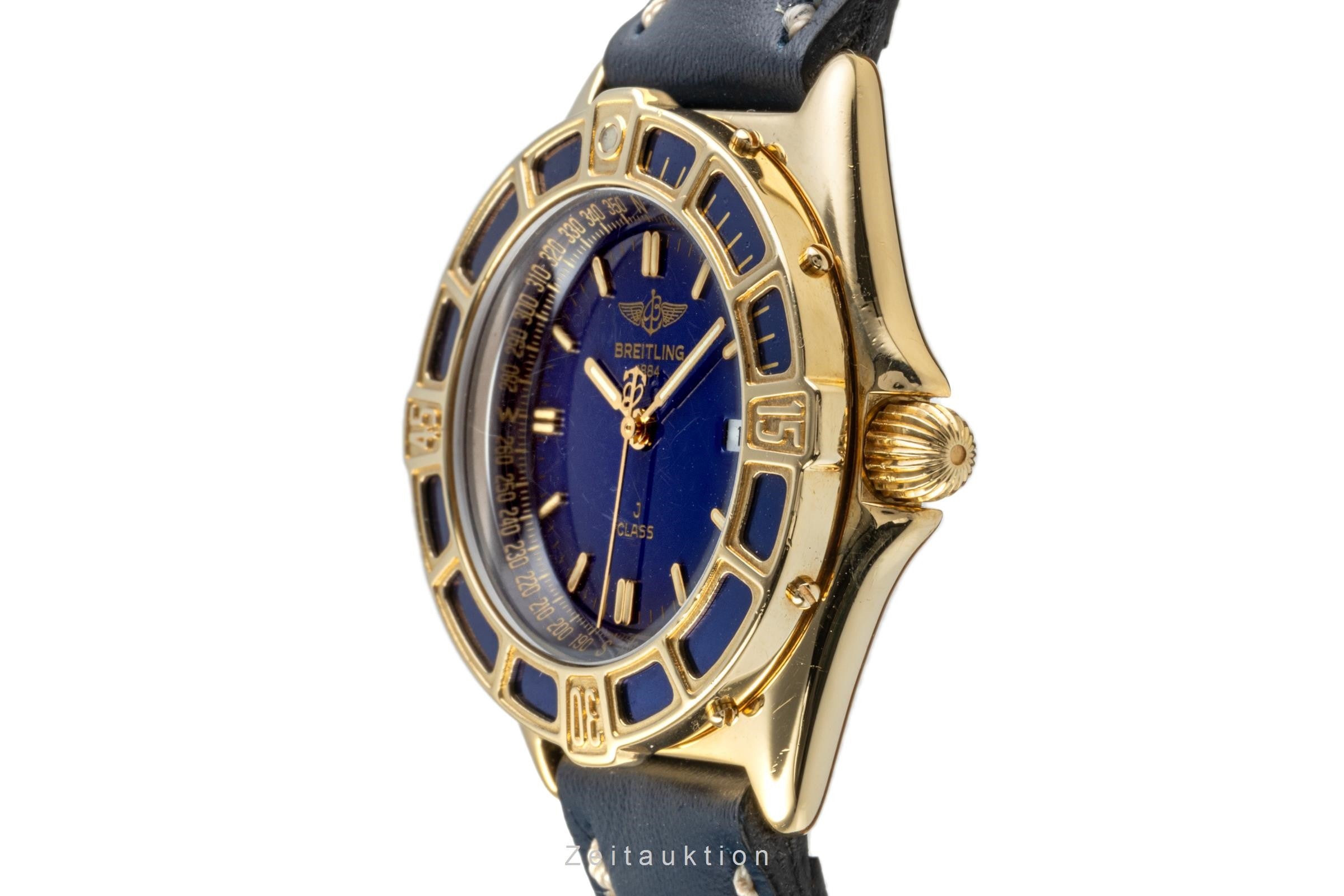 Breitling J-Class or 18 ct quartz montre pour femmes K52063  [2302479]