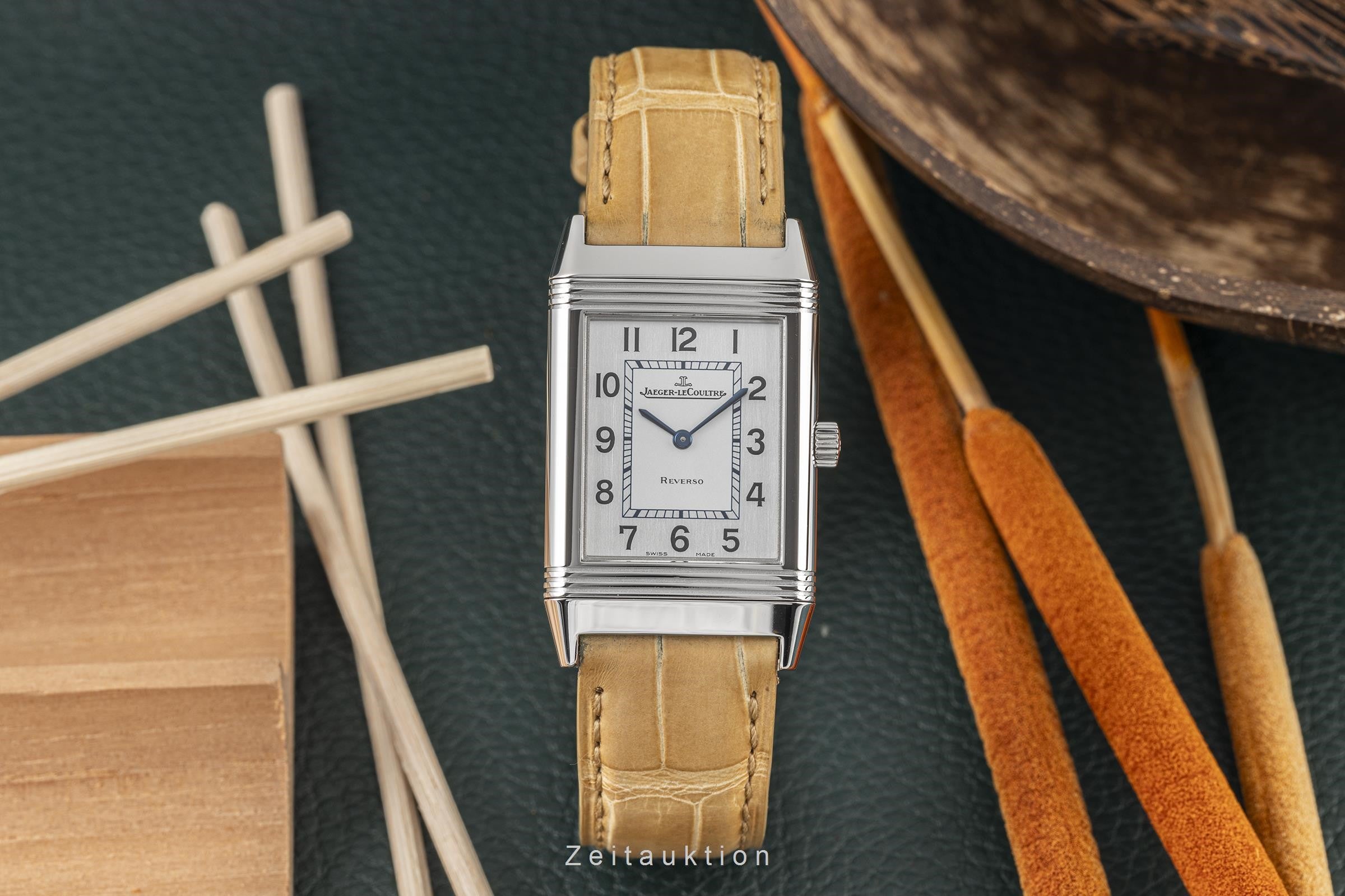 Jaeger LeCoultre Reverso steel quartz unisex Q2518110, 252.8.47  [2302516]
