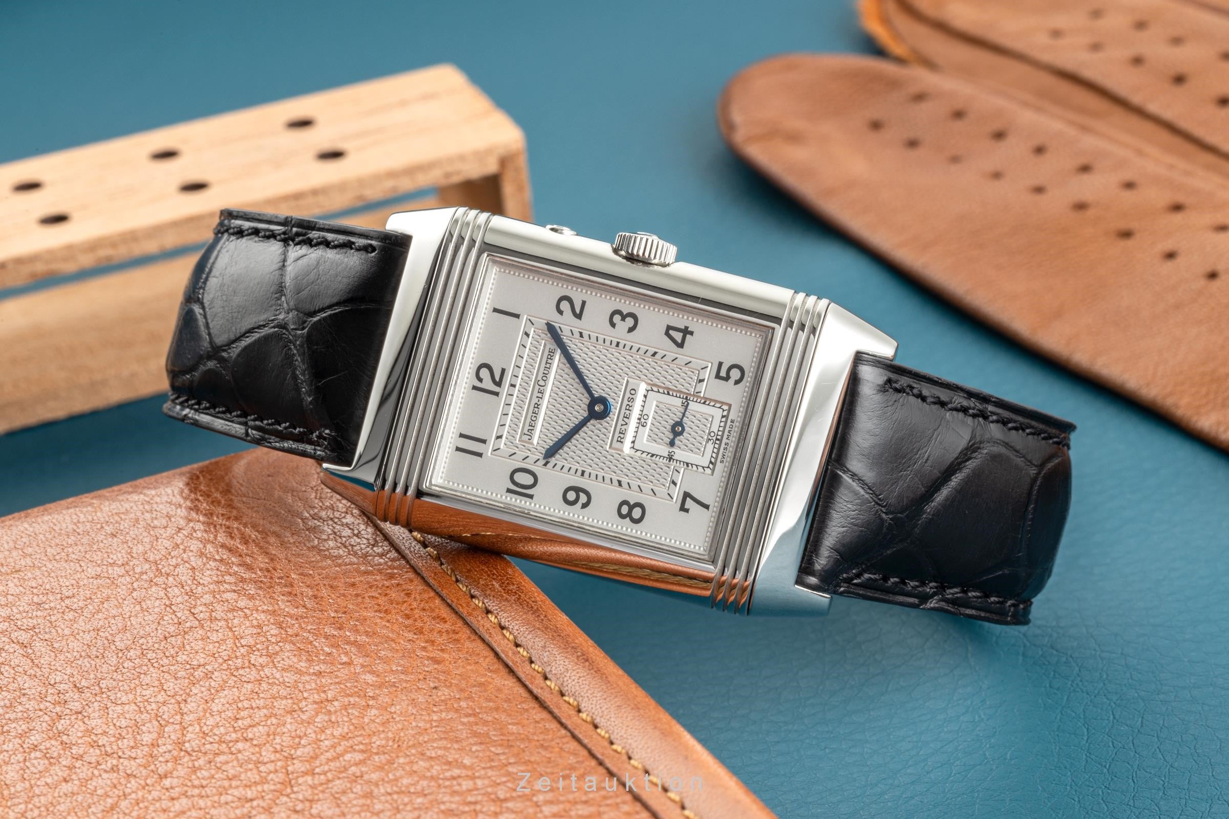 Jaeger LeCoultre Reverso steel manual winding men's watch Q2718470, 270.8.54  [2302523]