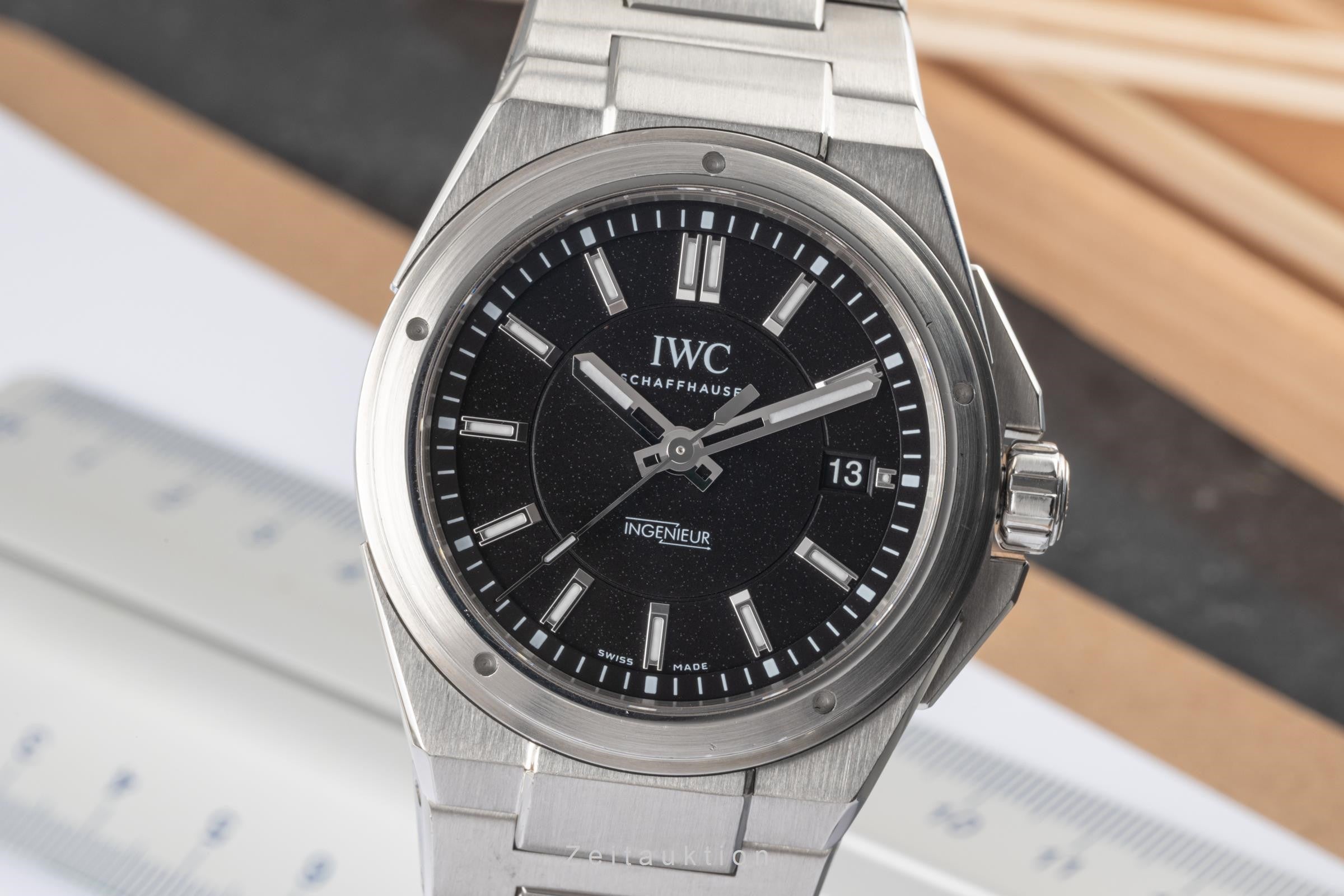 IWC Ingenieur acciaio automatismo orologio da uomo IW323902 LP: 12900EUR  [2302537]