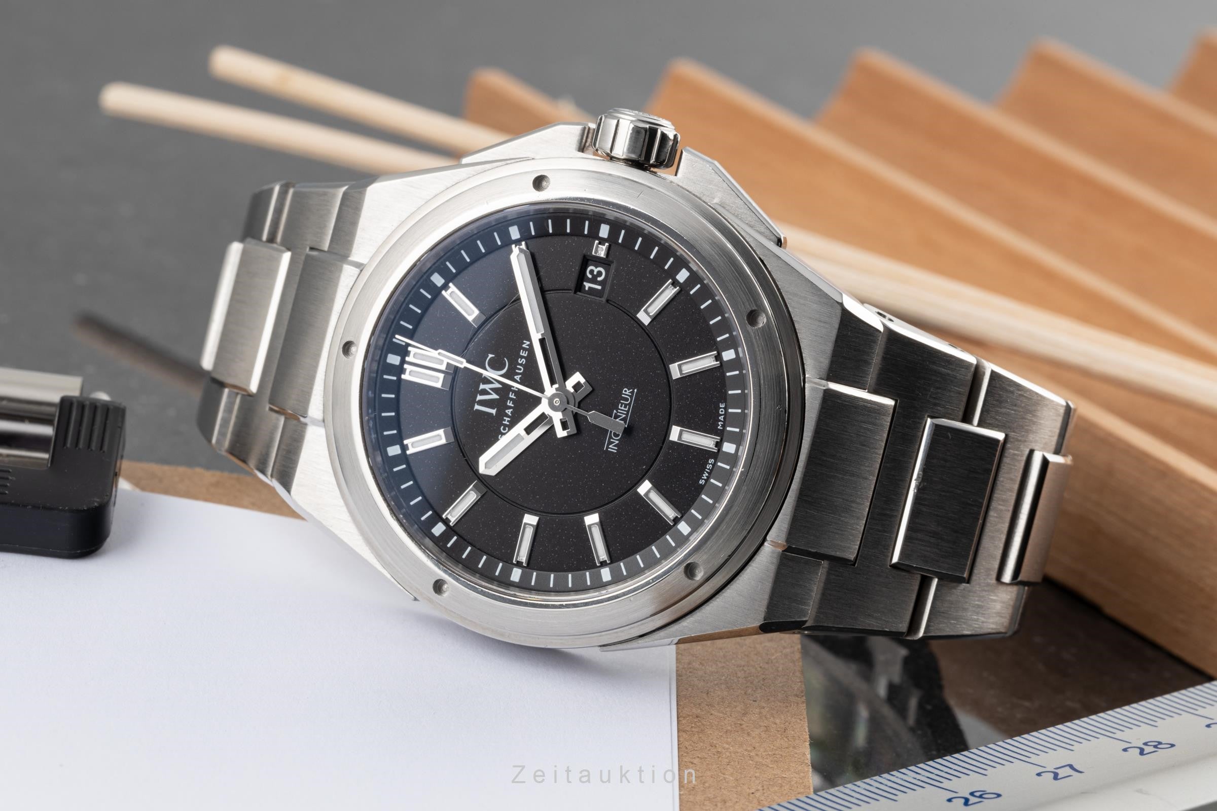 IWC Ingenieur acciaio automatismo orologio da uomo IW323902 LP: 12900EUR  [2302537]