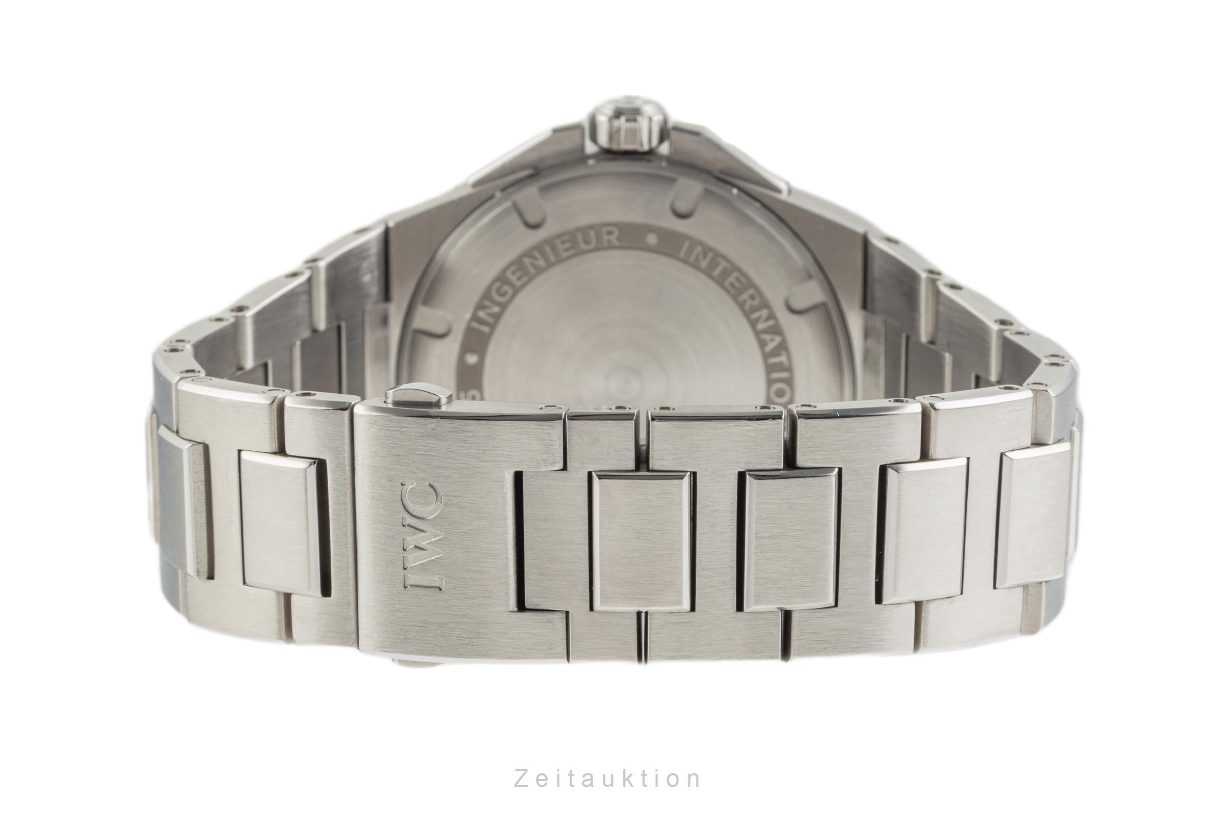 IWC Ingenieur acciaio automatismo orologio da uomo IW323902 LP: 12900EUR  [2302537]