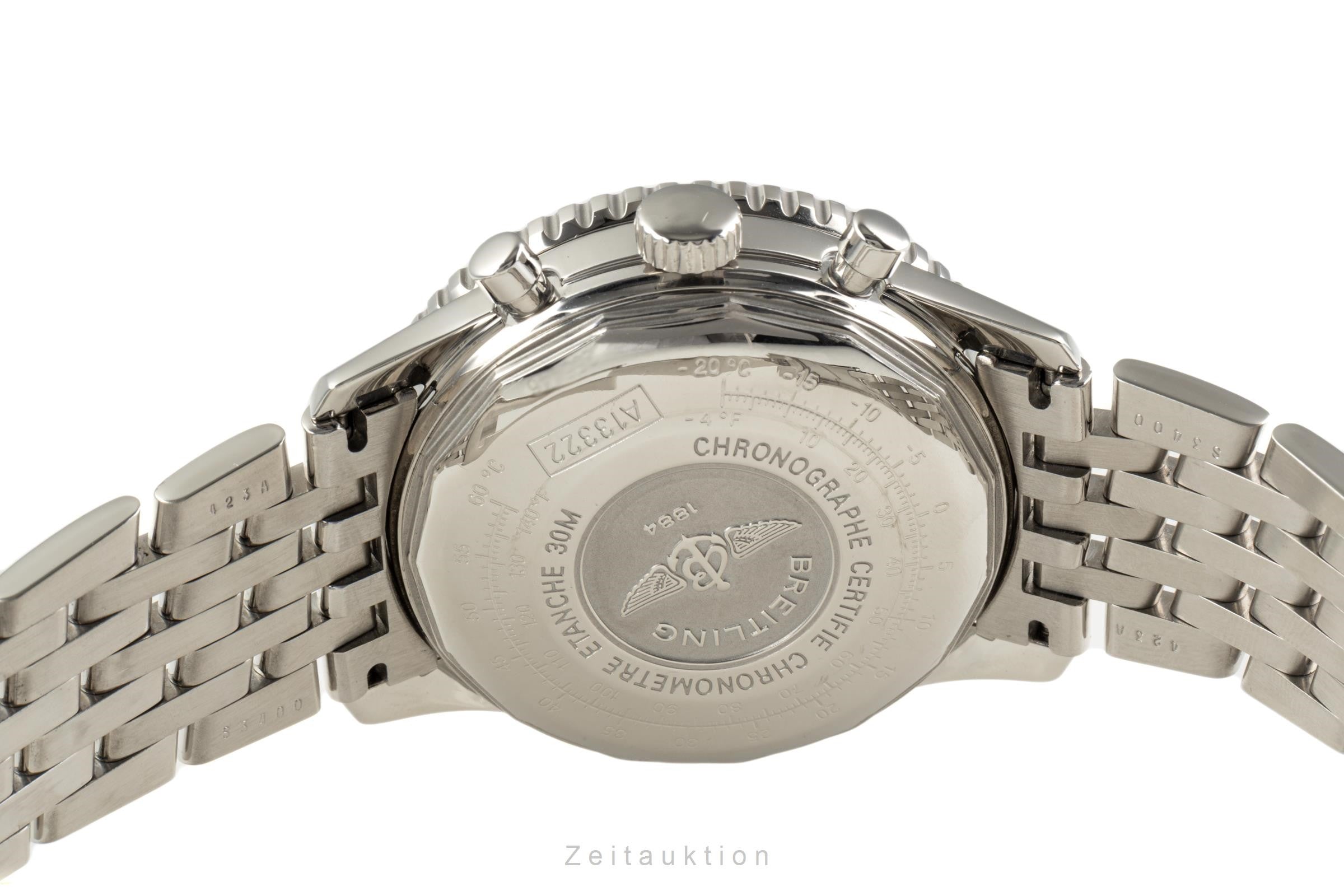 Breitling Navitimer chronograph steel automatic men's watch A13322 LP: 9050EUR  [2302552]