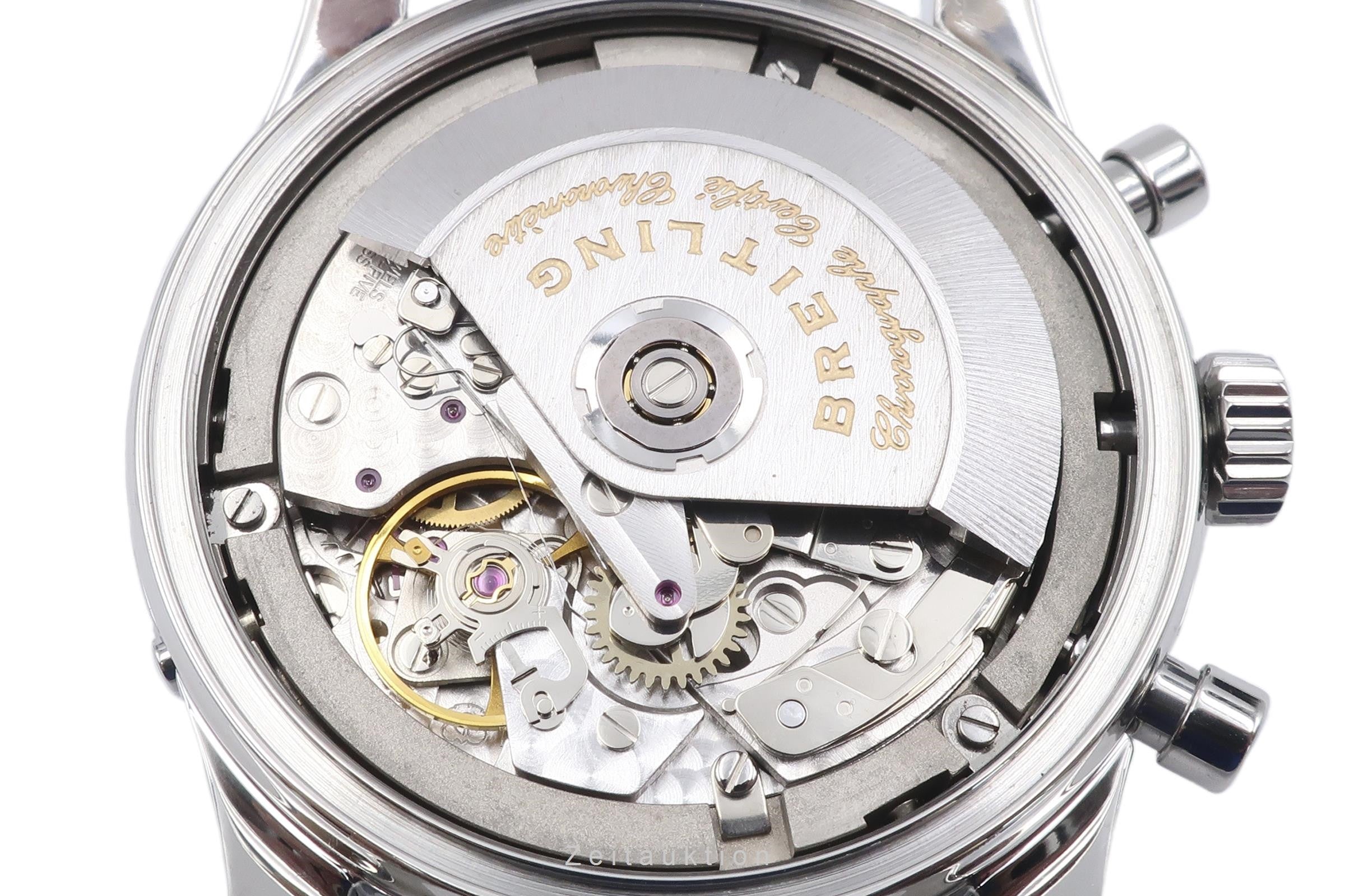 Breitling Montbrillant Datora  chronograph steel automatic men's watch A21330  [2302555]